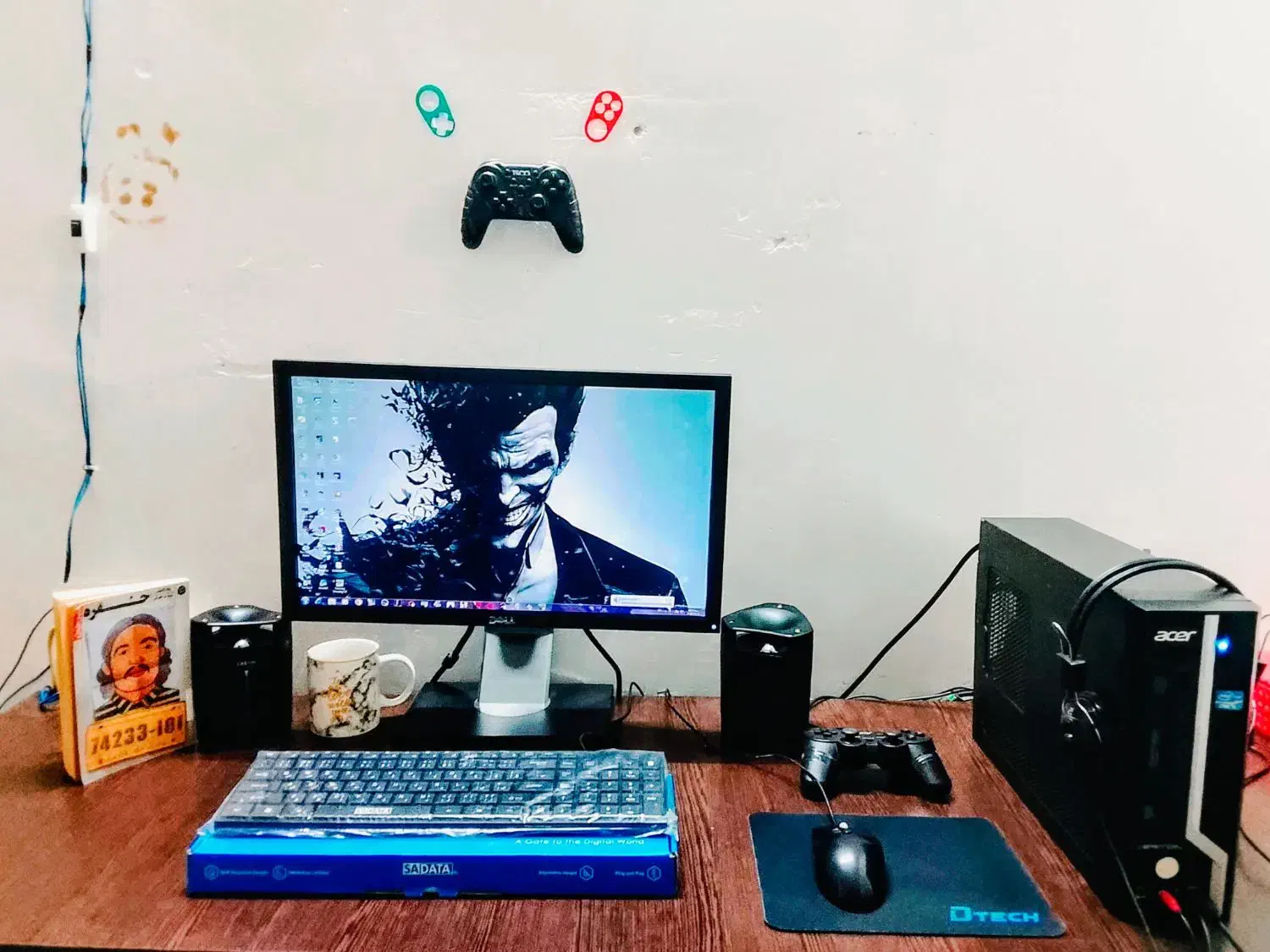 کامپیوتر مینی کیس مانیتور ۲۲|رایانه رومیزی|اراک, |دیوار