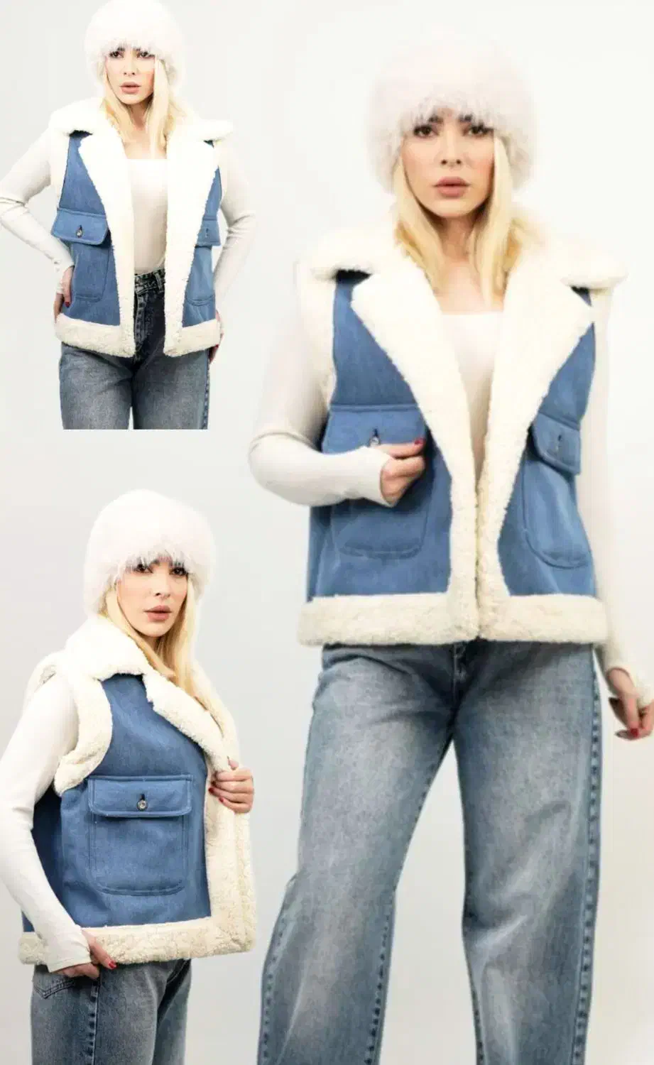 وست جین داخل تدی وارداتی|لباس|تهران, زرکش|دیوار