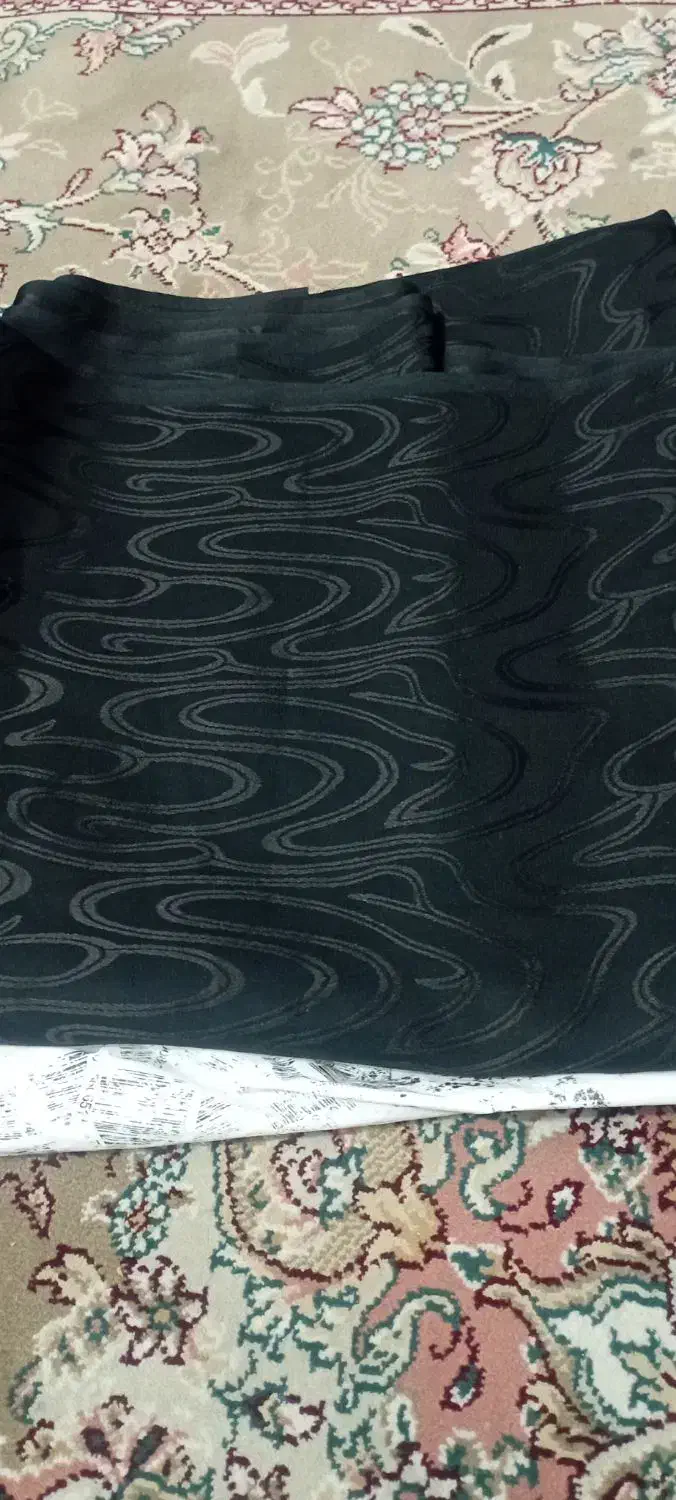 چادر مشکی طرح داروگلدار مخمل|لباس|مشهد, عبادی|دیوار