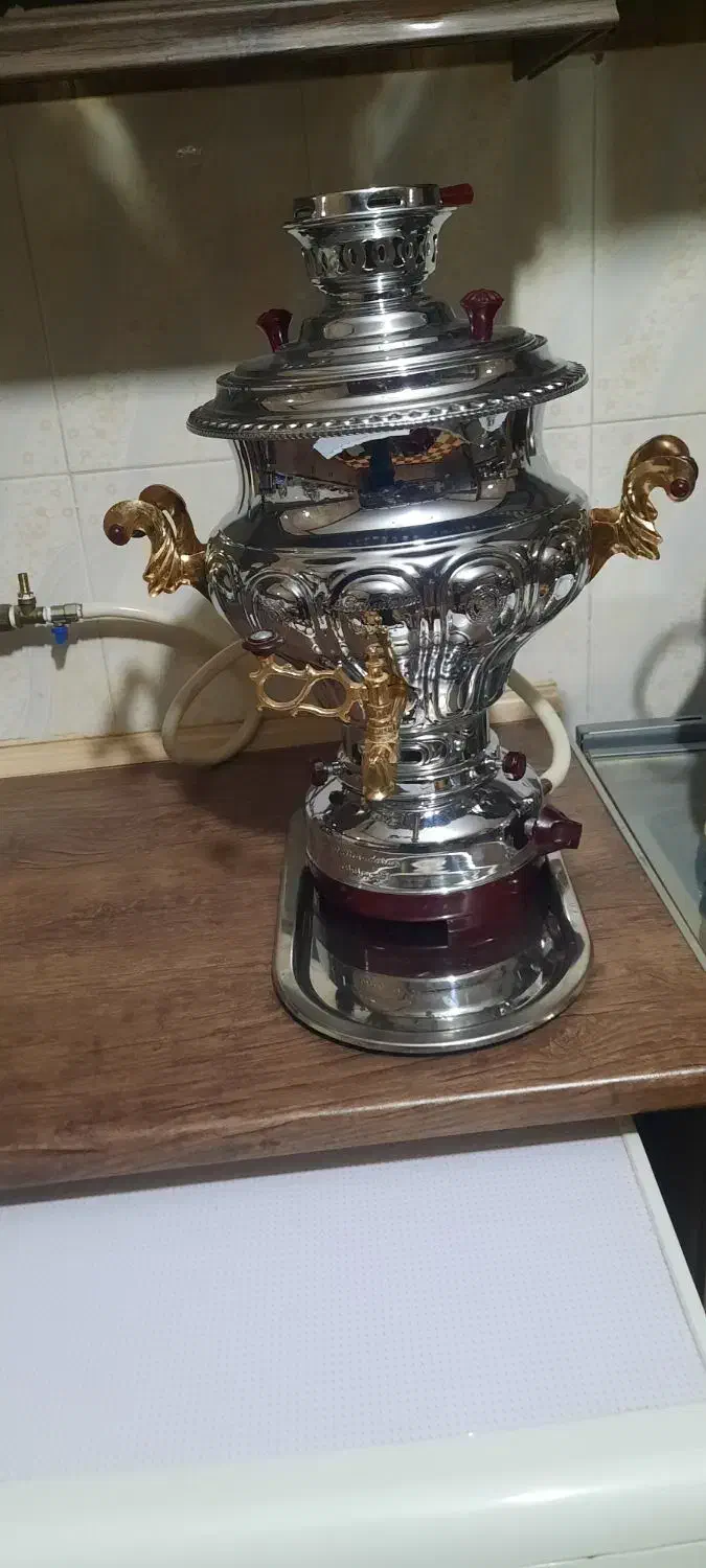 سماور گازی اکبر برادران|سماور، چایساز، قهوهساز|اهر, |دیوار