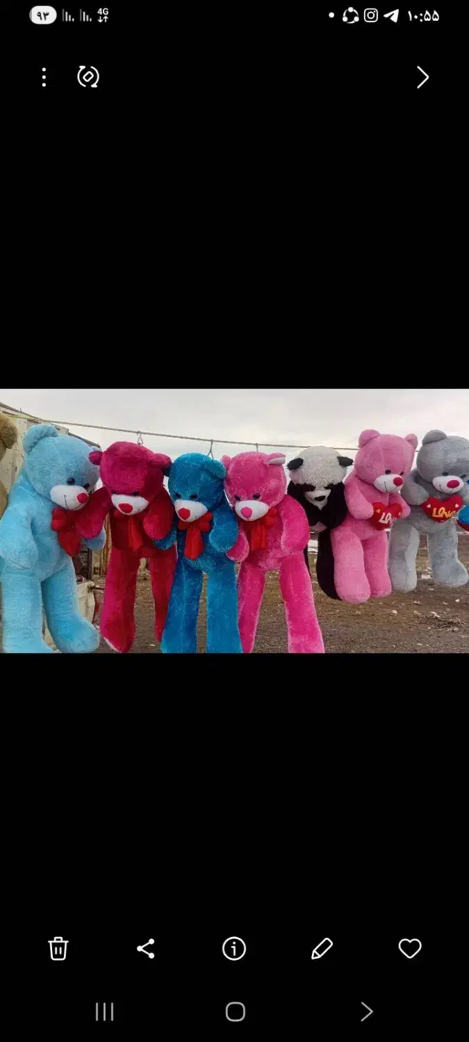 انواع عروسک ۱۰۰الی ۳۸۰۰|اسباب‌بازی بچه|اردبیل, |دیوار