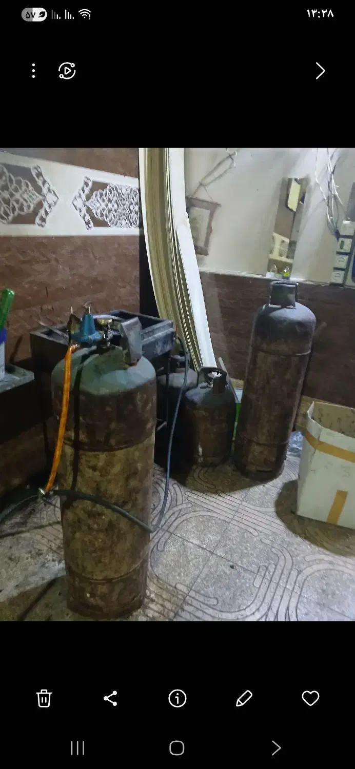 کپسول گاز بزرگ وکوچیک|اجاق گاز و لوازم برقی پخت‌وپز|شوشتر, |دیوار