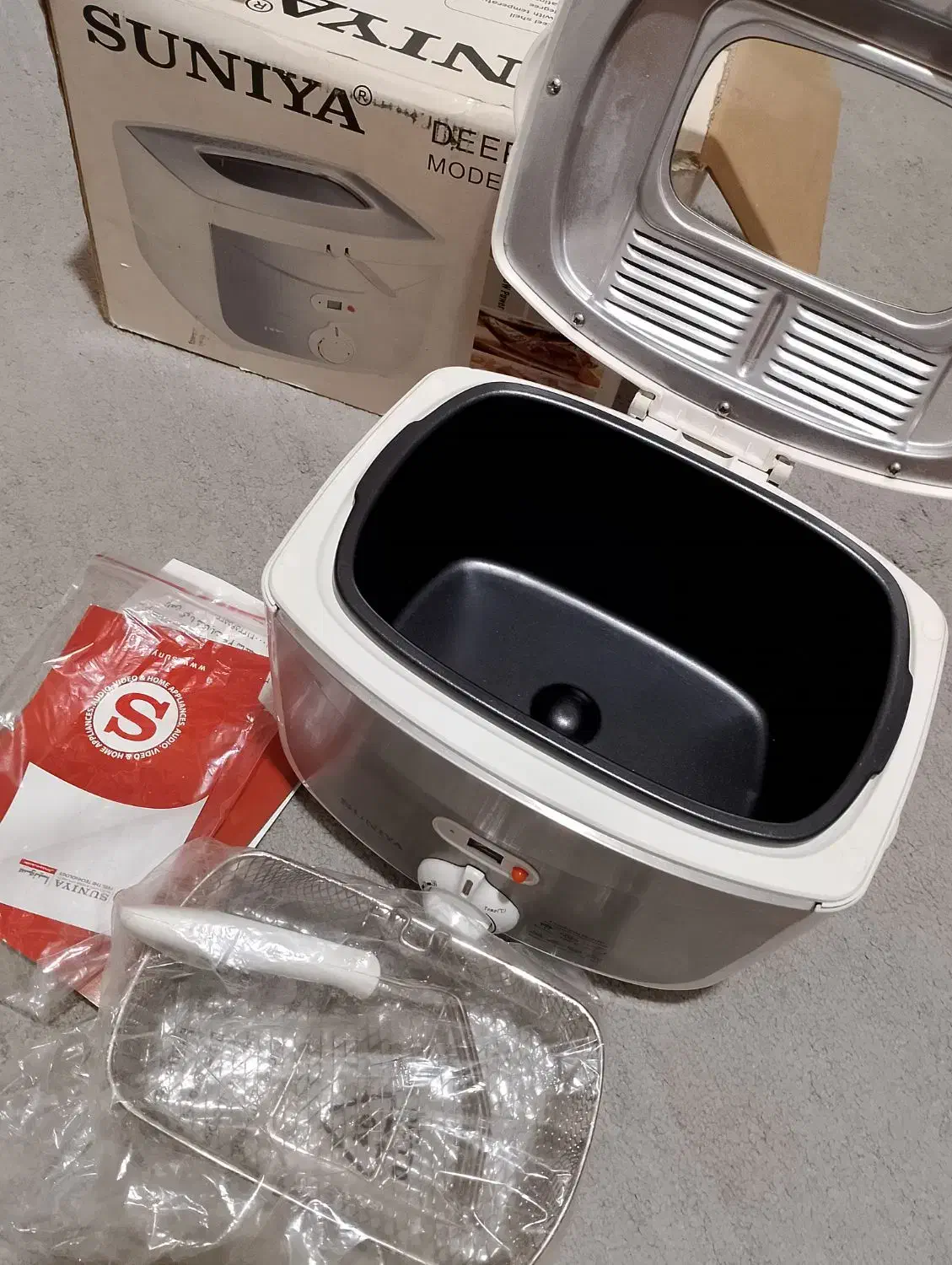 سرخکن ۱/۵لیتری سونیا|اجاق گاز و لوازم برقی پخت‌وپز|مرودشت, دولت آباد|دیوار