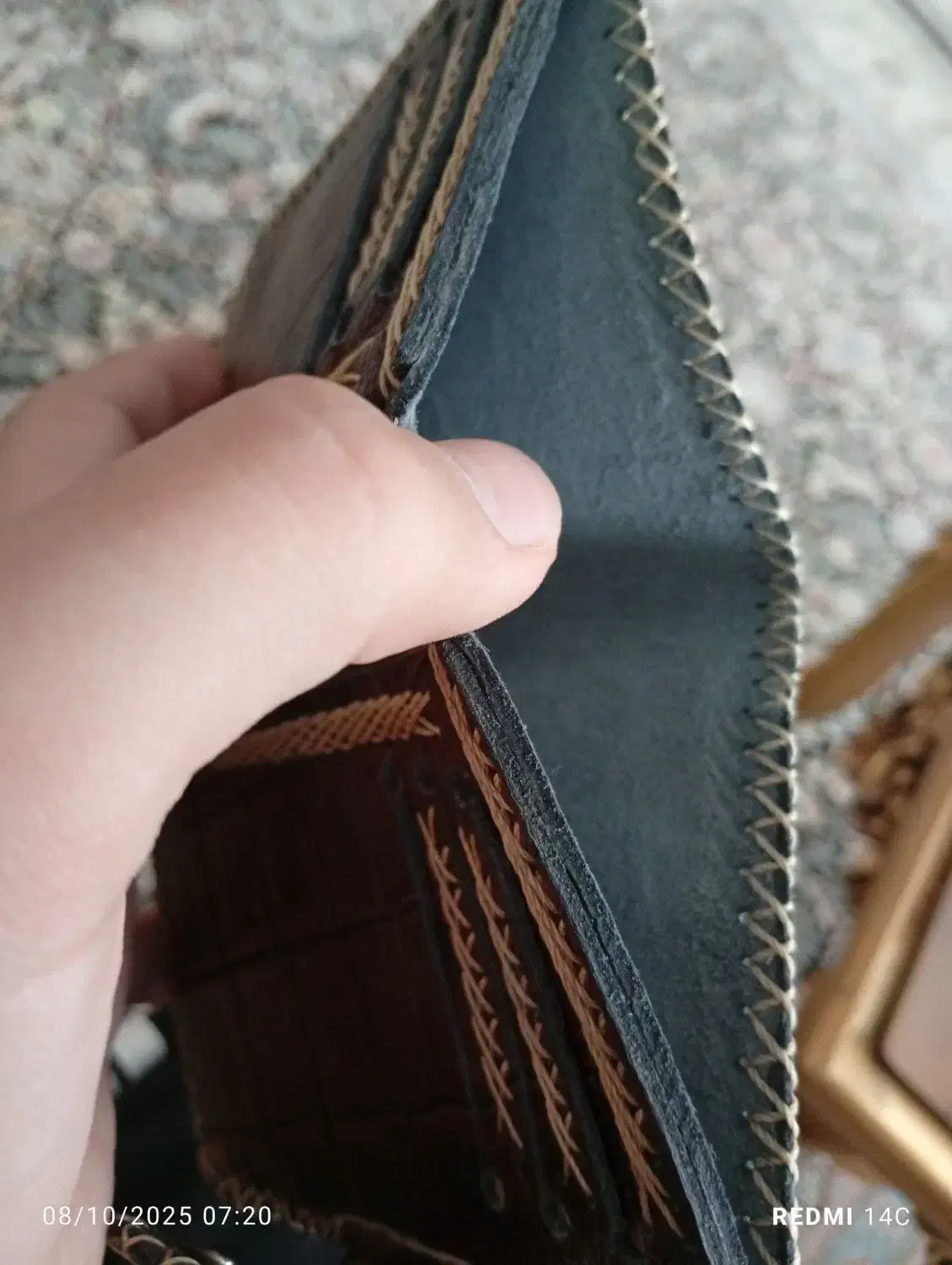 کیف پول چرم کروکودیل|کیف، کفش، کمربند|مریوان, |دیوار