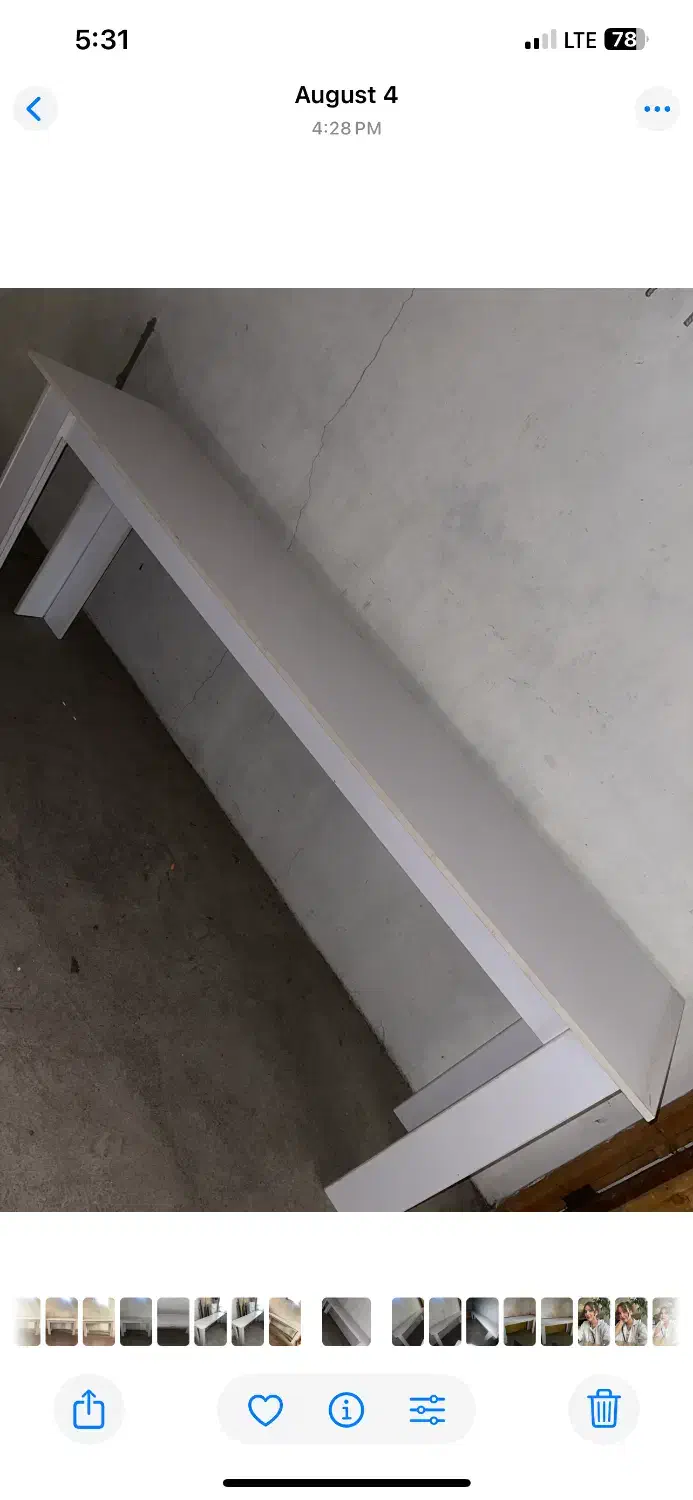 ۲ عدد میز ناخن سالم|آرایشگاه و سالنهای زیبایی|بندر انزلی, کوی واحدی|دیوار