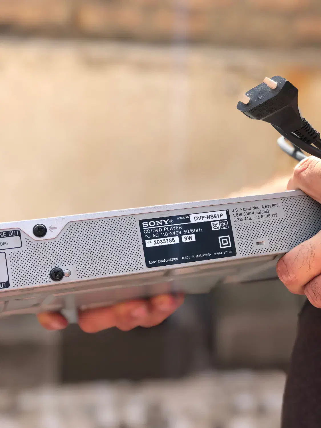 DVD Sony اصل سالم در حد نو|پخش‌کننده DVD و ویدیو|ارومیه, |دیوار