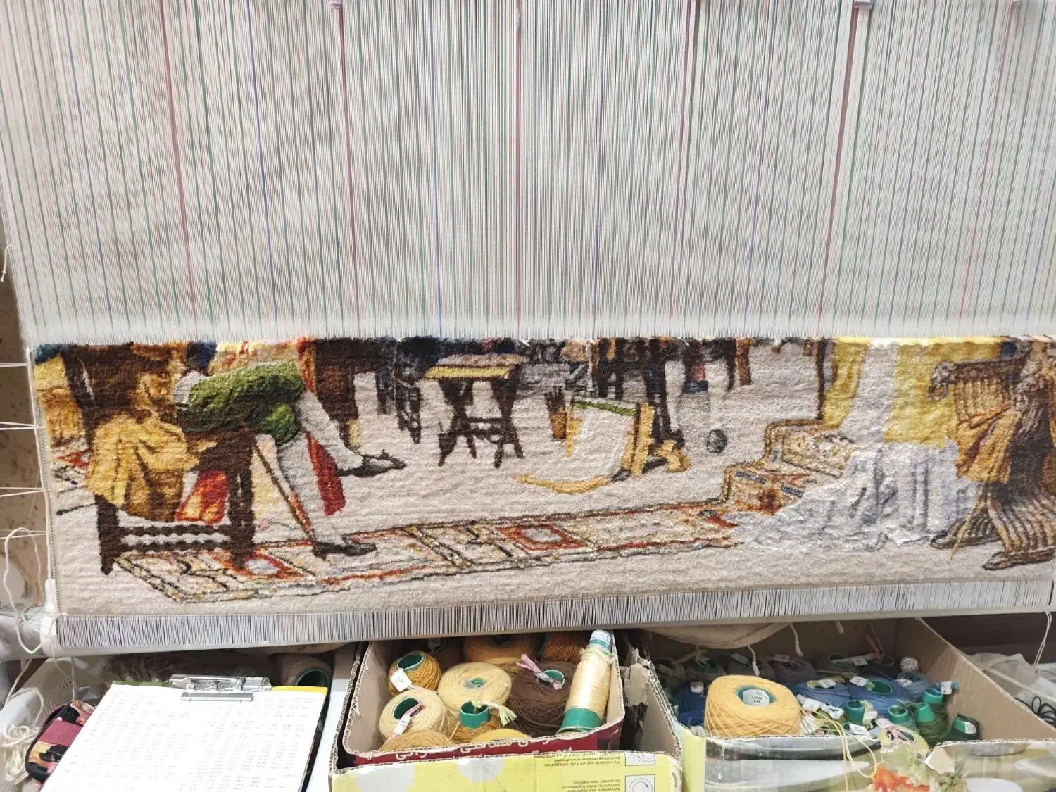 نخ و نقشه|تابلو فرش|تهران, افسریه جنوبی|دیوار