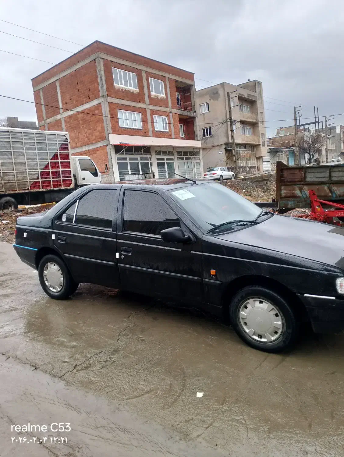 405مدل 84 مشکی|خودرو سواری و وانت|مریوان, |دیوار