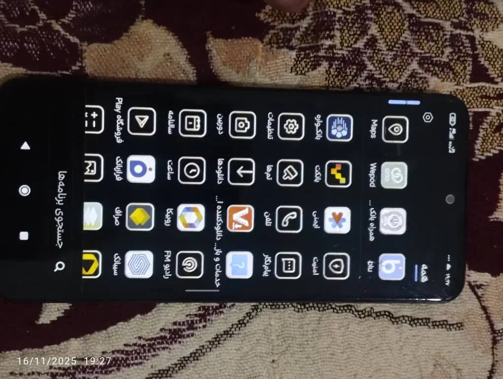 گوشی نوت 12 ال سی دی شکسته نیاز به تعمیر|موبایل|سنندج, |دیوار