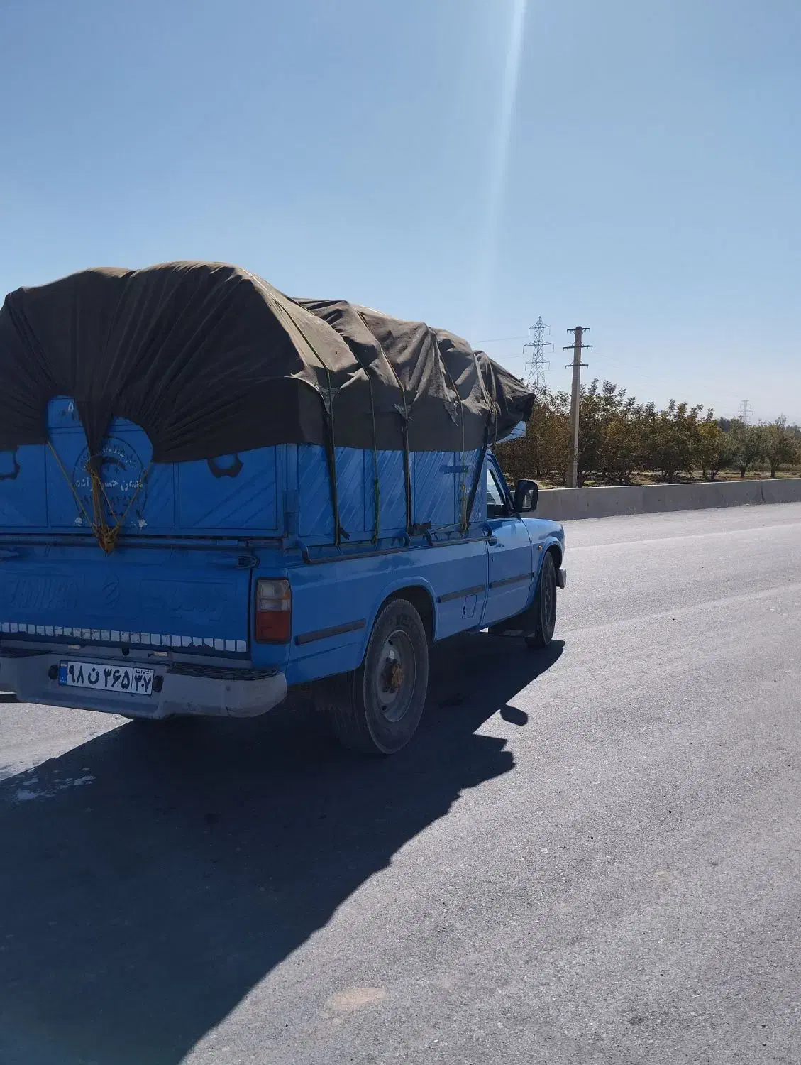 سایپا وانت بار اسباب کشی. باربری. کرایه تلفنی|خدمات حمل و نقل|میاندوآب, |دیوار