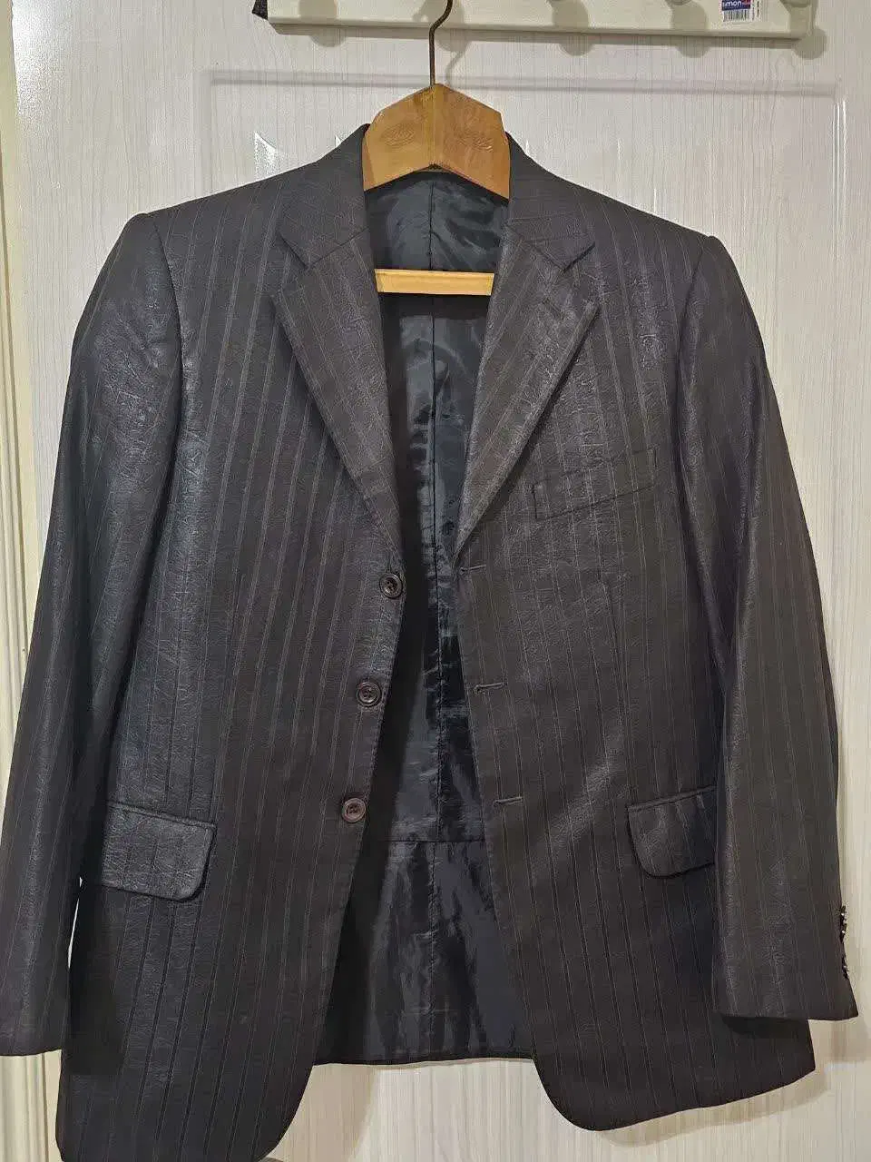 کت چرم مانند  سایز48  خارجی|لباس|بابل, |دیوار