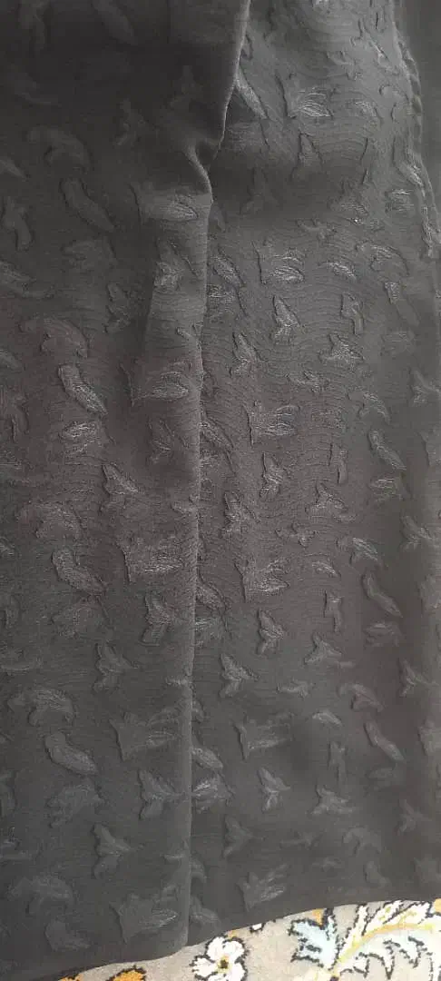 چادر مشکی گل دار|لباس|کرج, برغان|دیوار