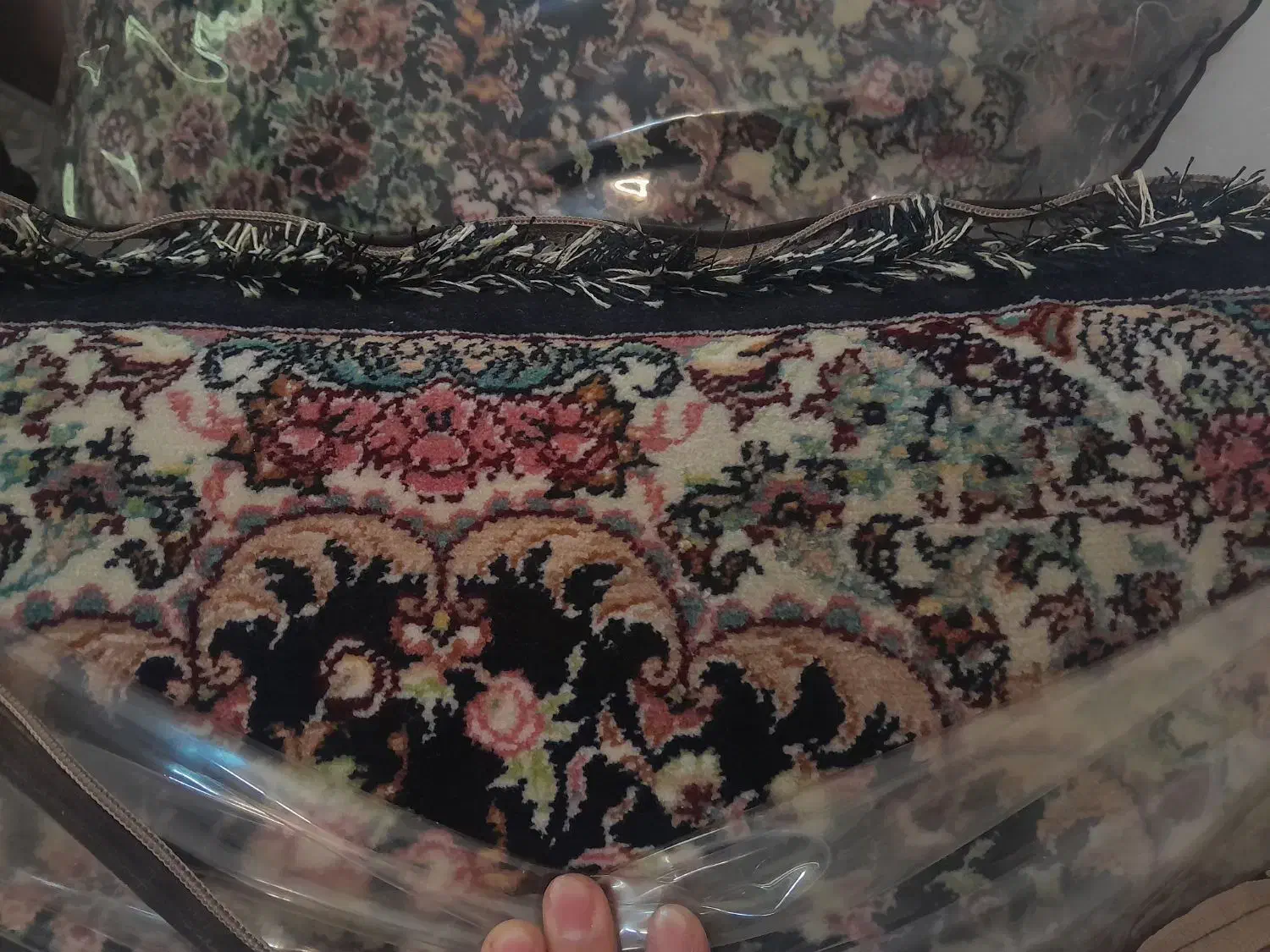 کناره قالی|فرش|رفسنجان, |دیوار