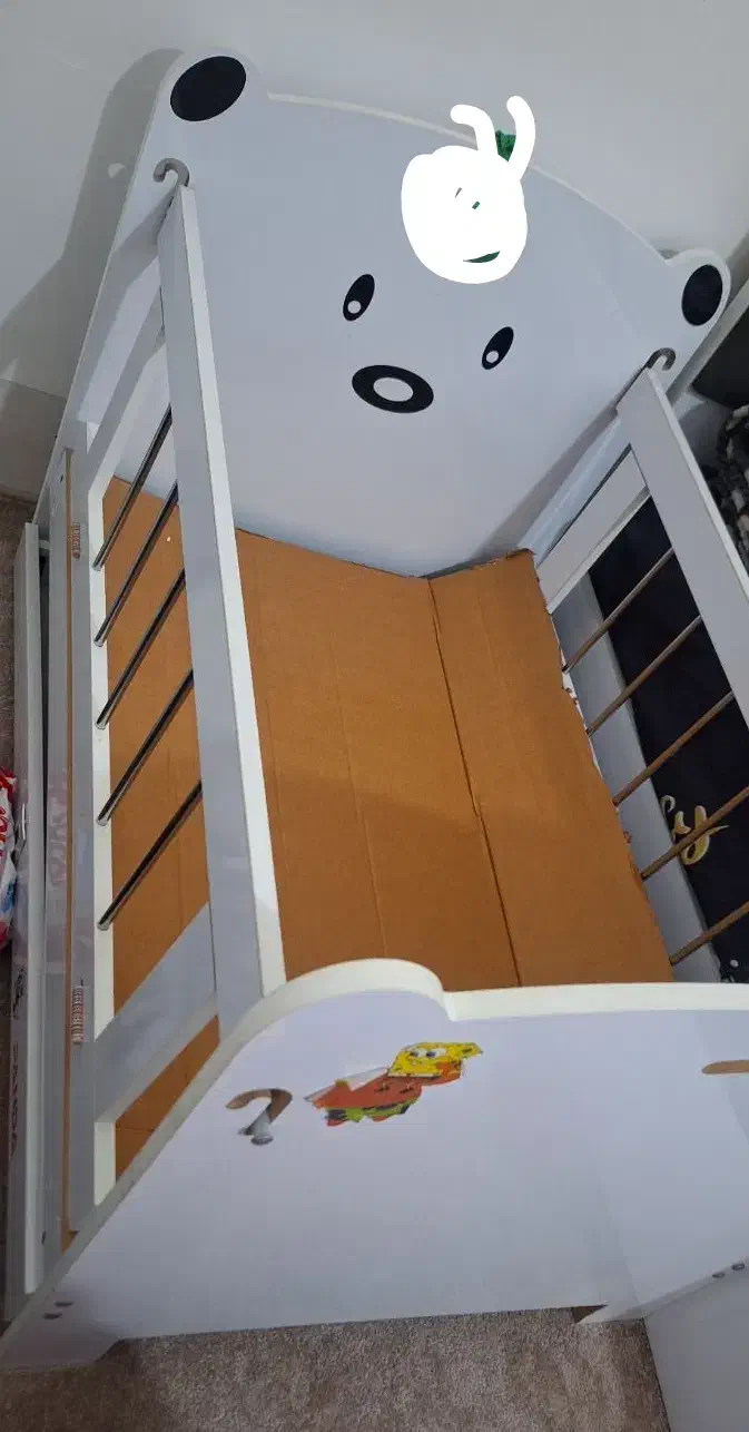 تخت کودک محافظ دار|تخت و صندلی بچه|اهرم, |دیوار