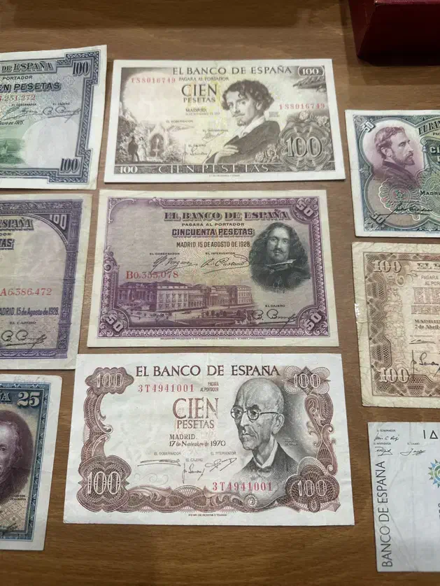 اسکناس اسپانیا|کلکسیون سکه، تمبر، اسکناس|مشهد, وکیل‌آباد|دیوار