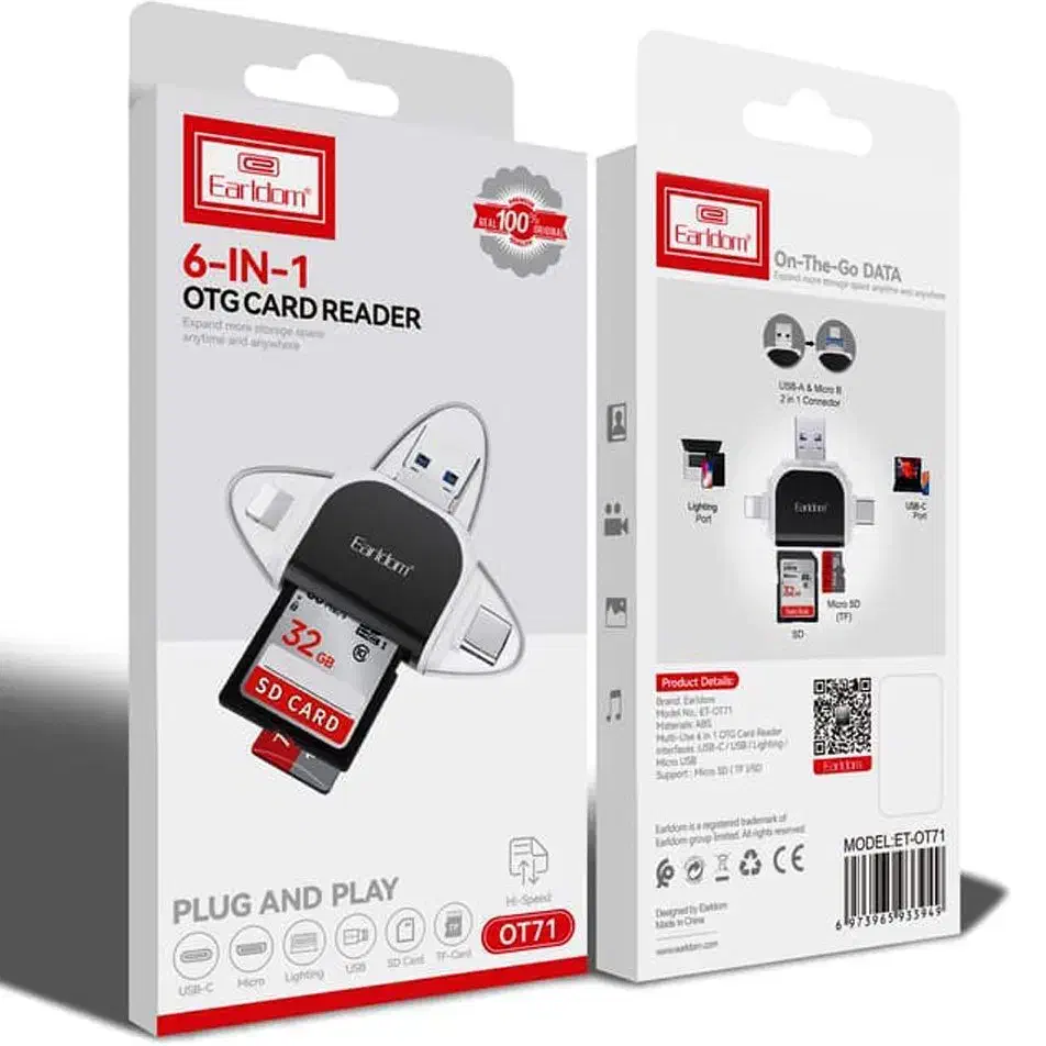 رمریدر همه کاره اپل typeC otg usb3 micro SD|لوازم جانبی موبایل و تبلت|تهران, میدان ولیعصر|دیوار