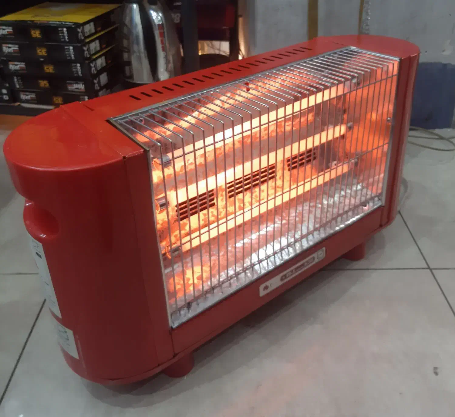 بخاری برقی فن دار|بخاری، هیتر، شومینه|قم, گذر قلعه|دیوار