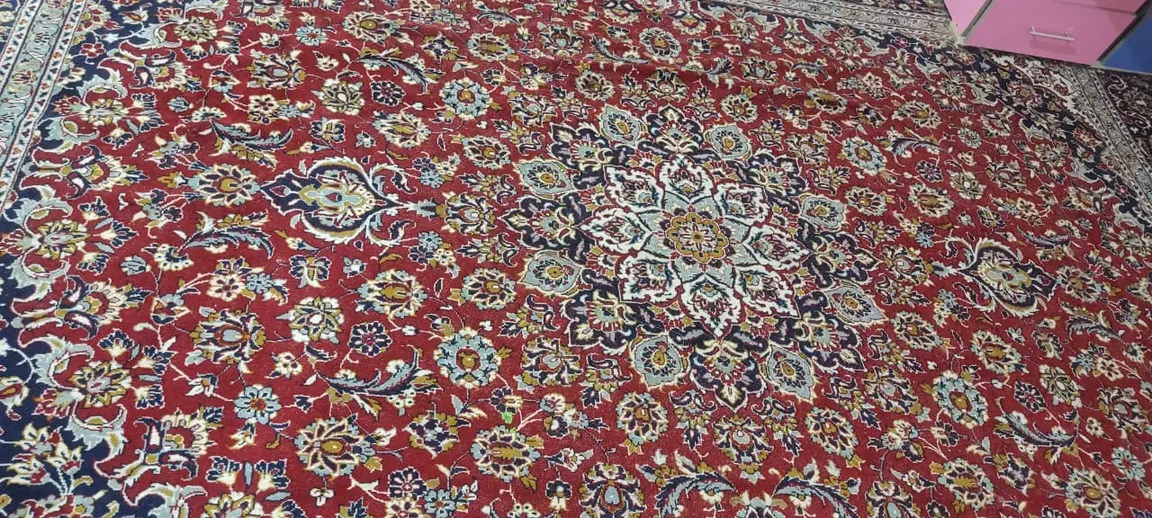 دوعدد قالی ۱۲ متری|فرش|مسجد سلیمان, |دیوار