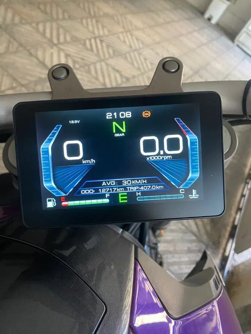 زونتس v249 بنفش در حد نو|موتورسیکلت|تهران, دزاشیب|دیوار