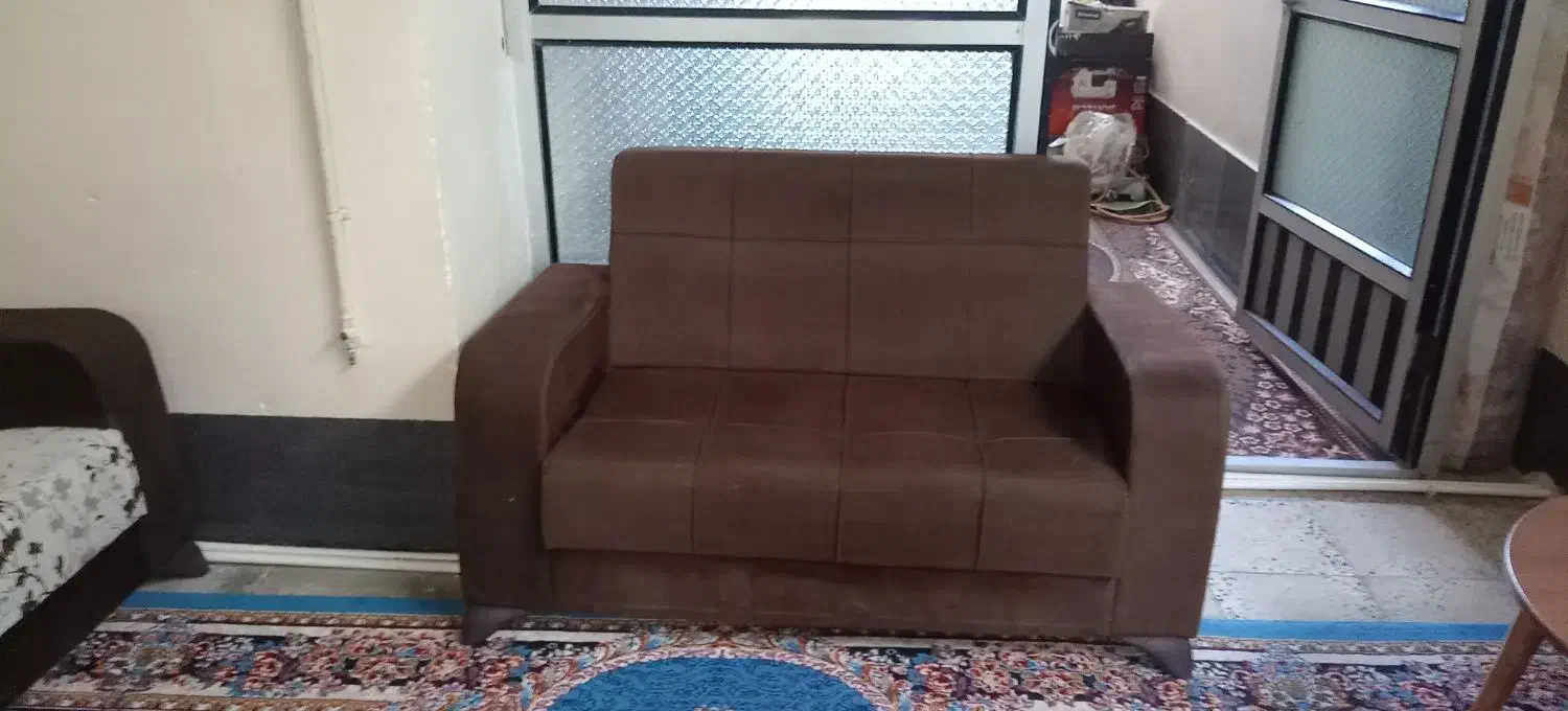 مبلمان 7نفره راحتی|مبلمان خانگی و میز عسلی|نی‌ریز, |دیوار