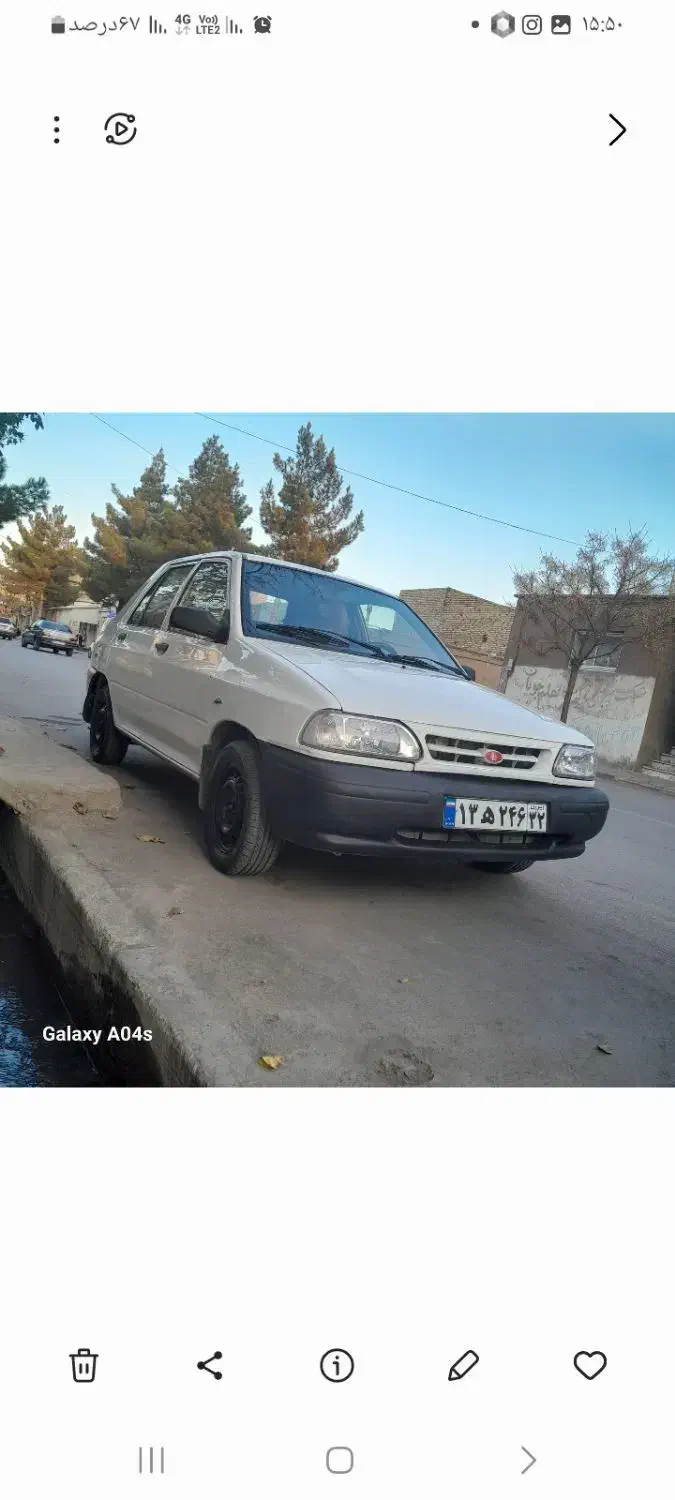 پراید95دوگانه کارخانه عروسک|خودرو سواری و وانت|تربت جام, یحیی آباد|دیوار