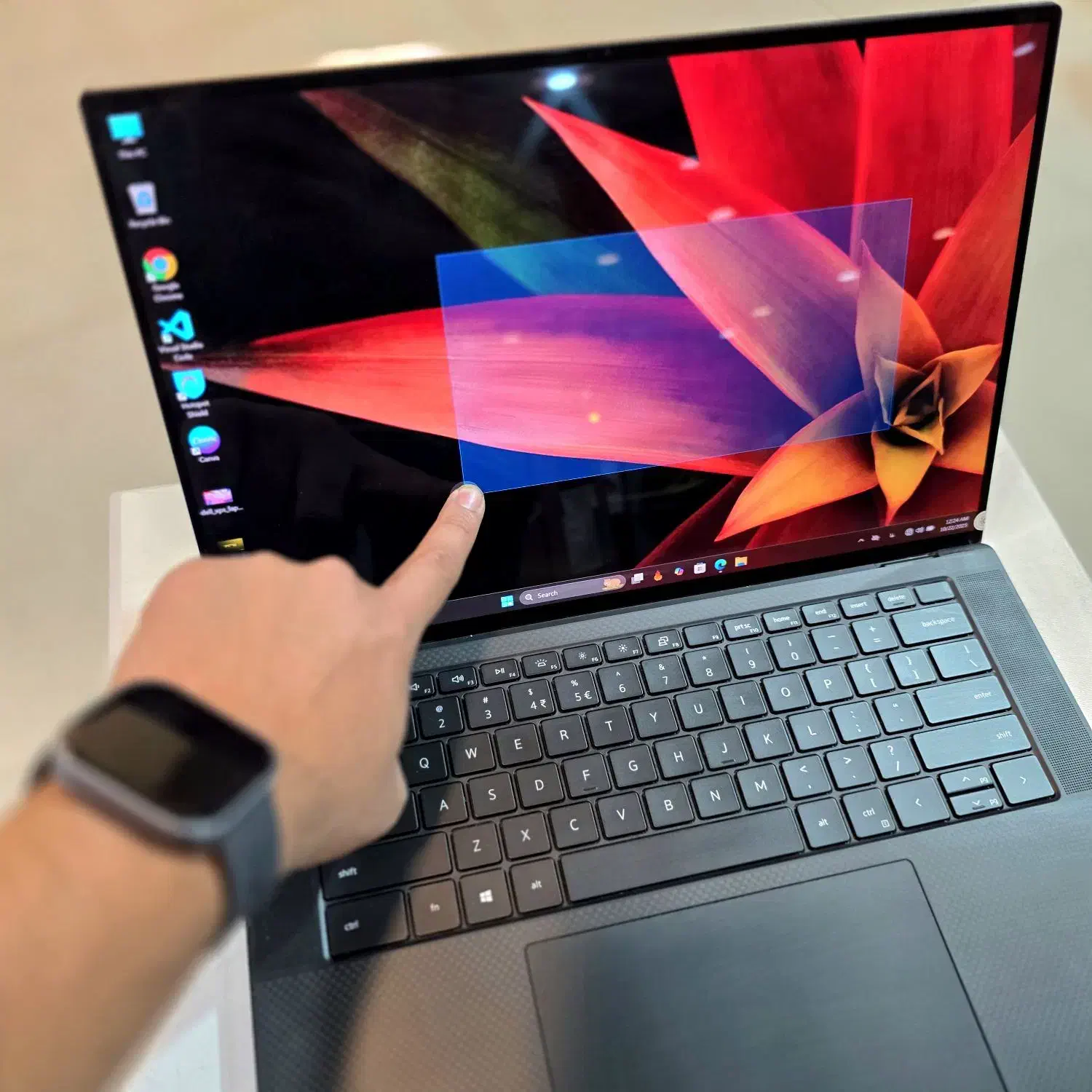 لپتاپ Dell XPS 9510 نمایشگر لمسی 4K|رایانه همراه|شیراز, ملاصدرا|دیوار