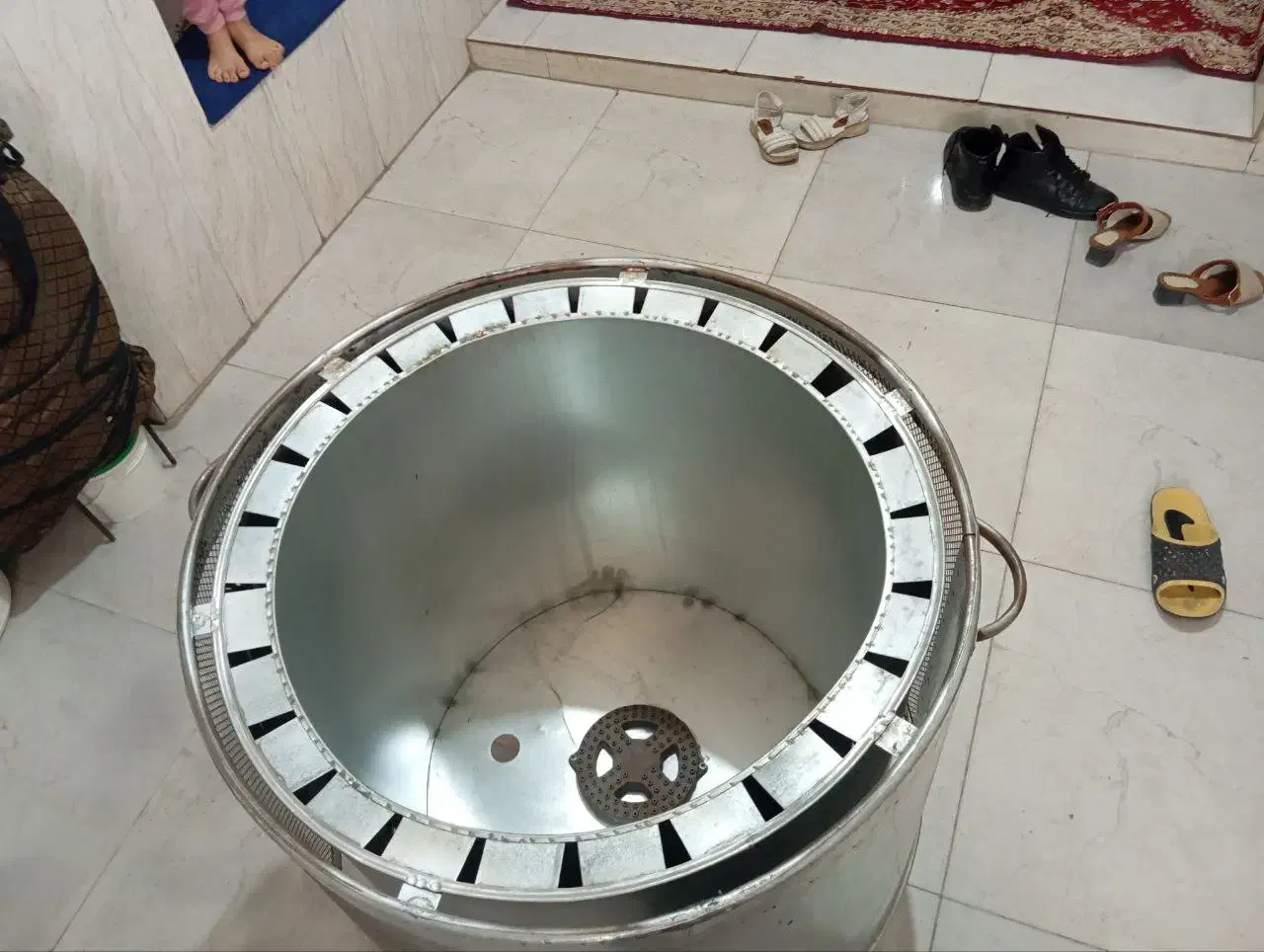 تنور استوانه ای گازی 70×70|اجاق گاز و لوازم برقی پخت‌وپز|ربط, |دیوار