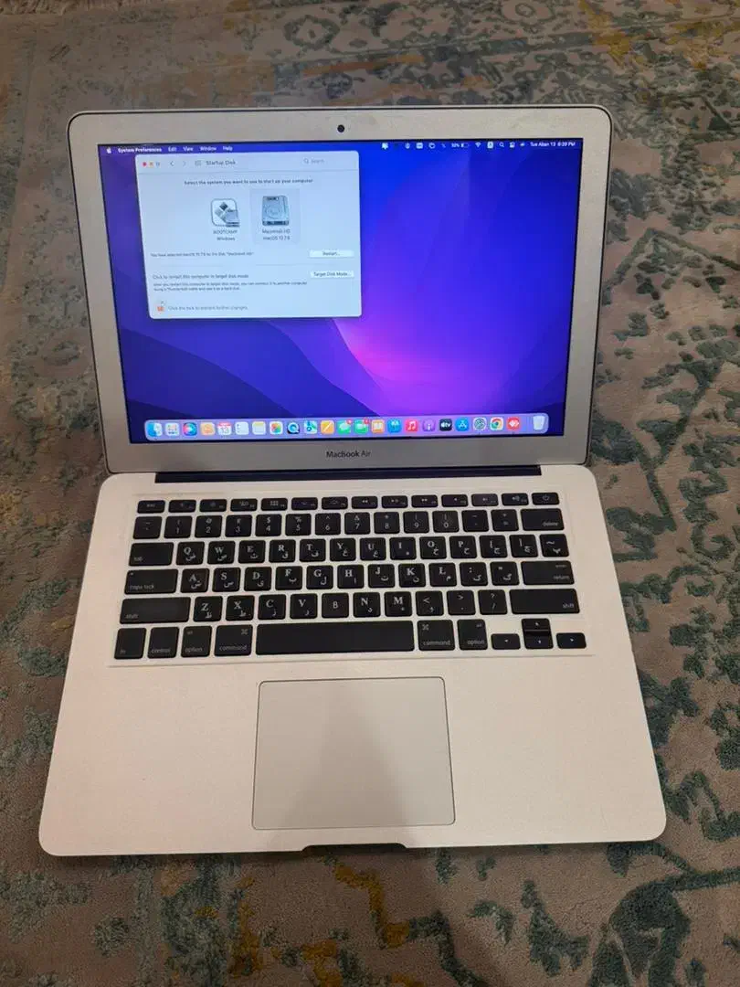 mac book air 13 inch 256/8|رایانه همراه|رشت, گلسار|دیوار