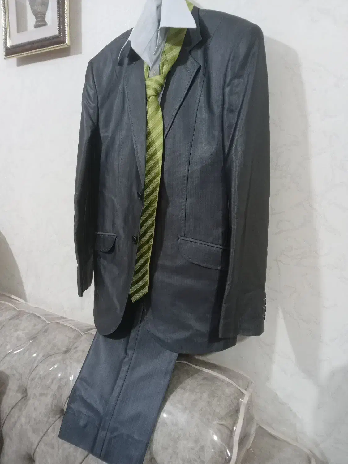 کت شلوار زارا اصل سایز۴۶|لباس|بندر کنگان, |دیوار