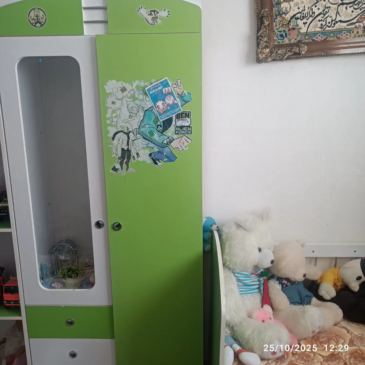 کمد تخت کودک|تخت و سرویس خواب|اردبیل, |دیوار