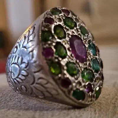 انگشتر کلکسیونی|جواهرات|رشت, گلسار|دیوار