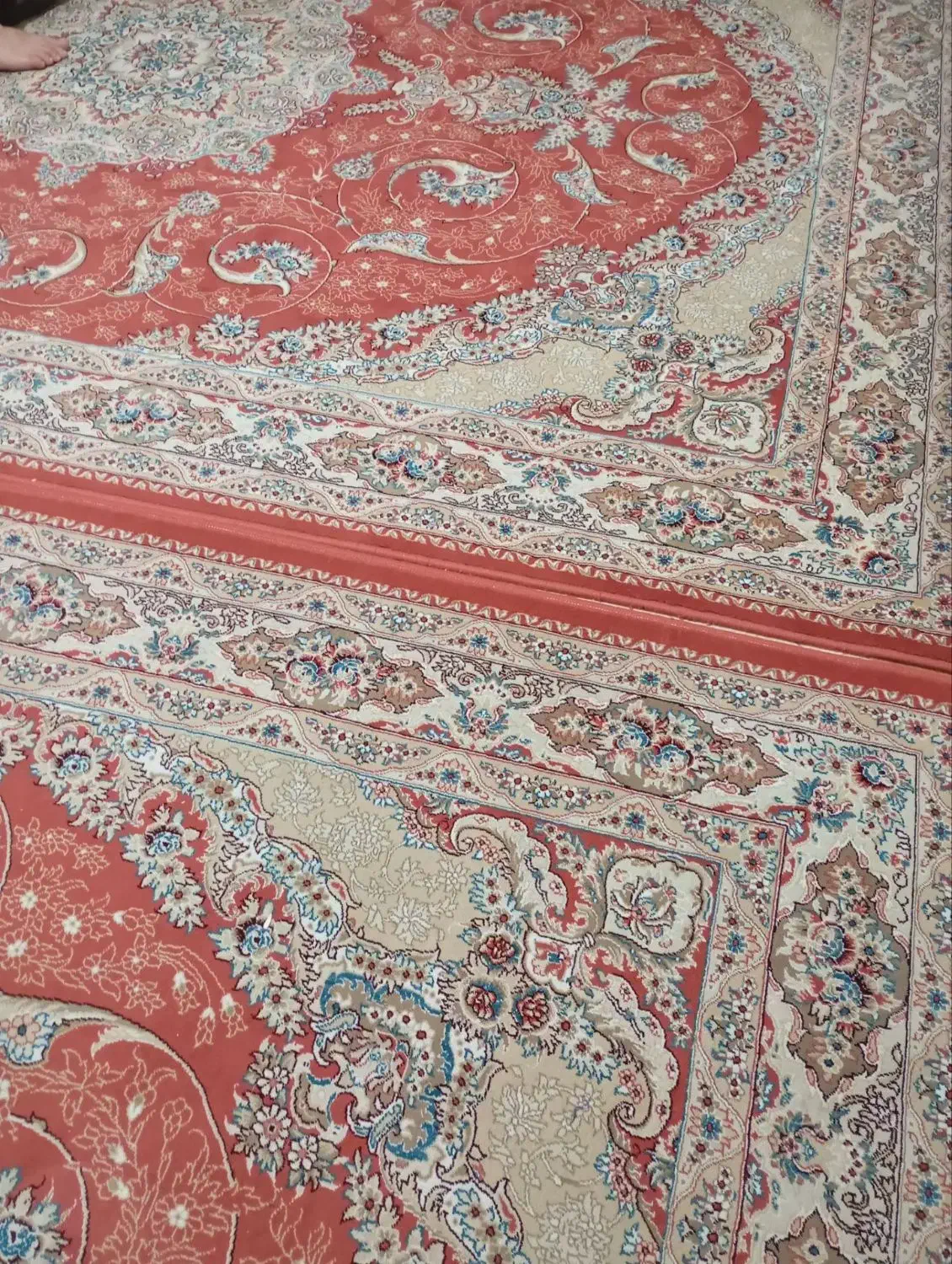 یک جفت فرش 9متری درحدنو|فرش|ماهدشت, |دیوار