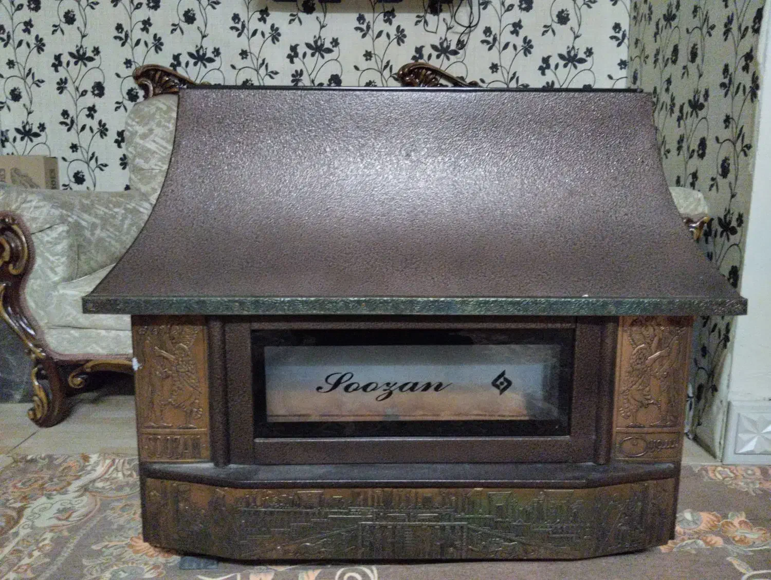 بخاری در حد نو سوزان|بخاری، هیتر، شومینه|ری, دیلمان|دیوار