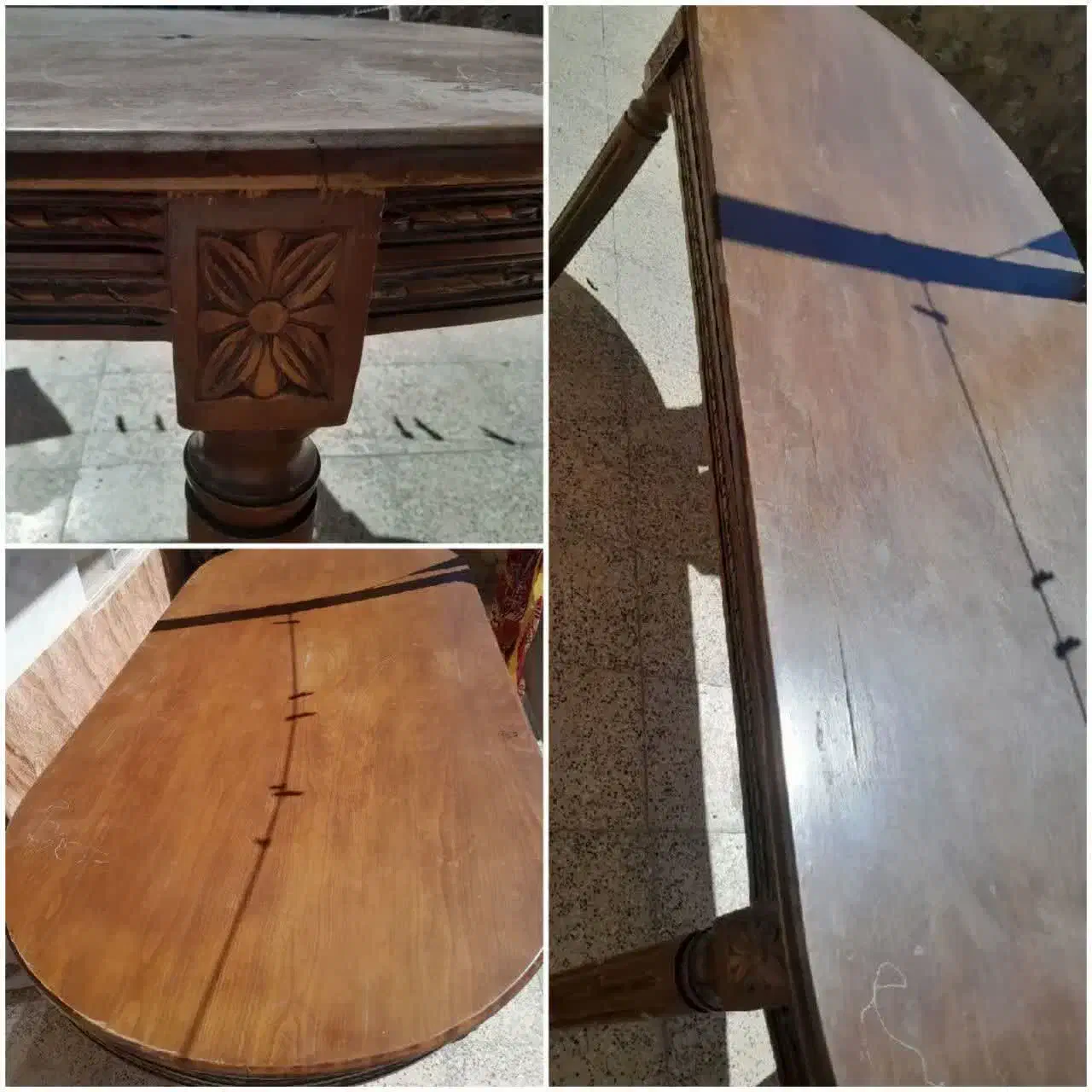 میز ۸ نفره|میز و صندلی غذاخوری|اصفهان, نقش جهان|دیوار