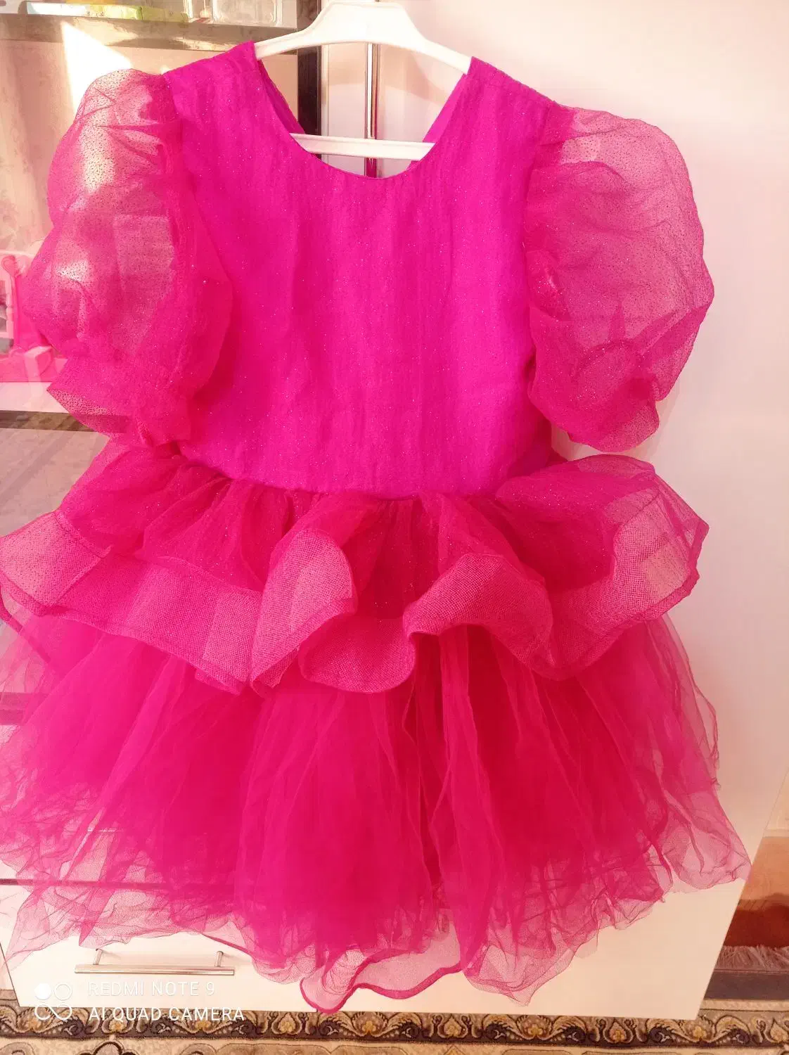 پیراهن عروسکی تور دنباله دارنونو فقط کوچک شده|لباس|قیدار, |دیوار