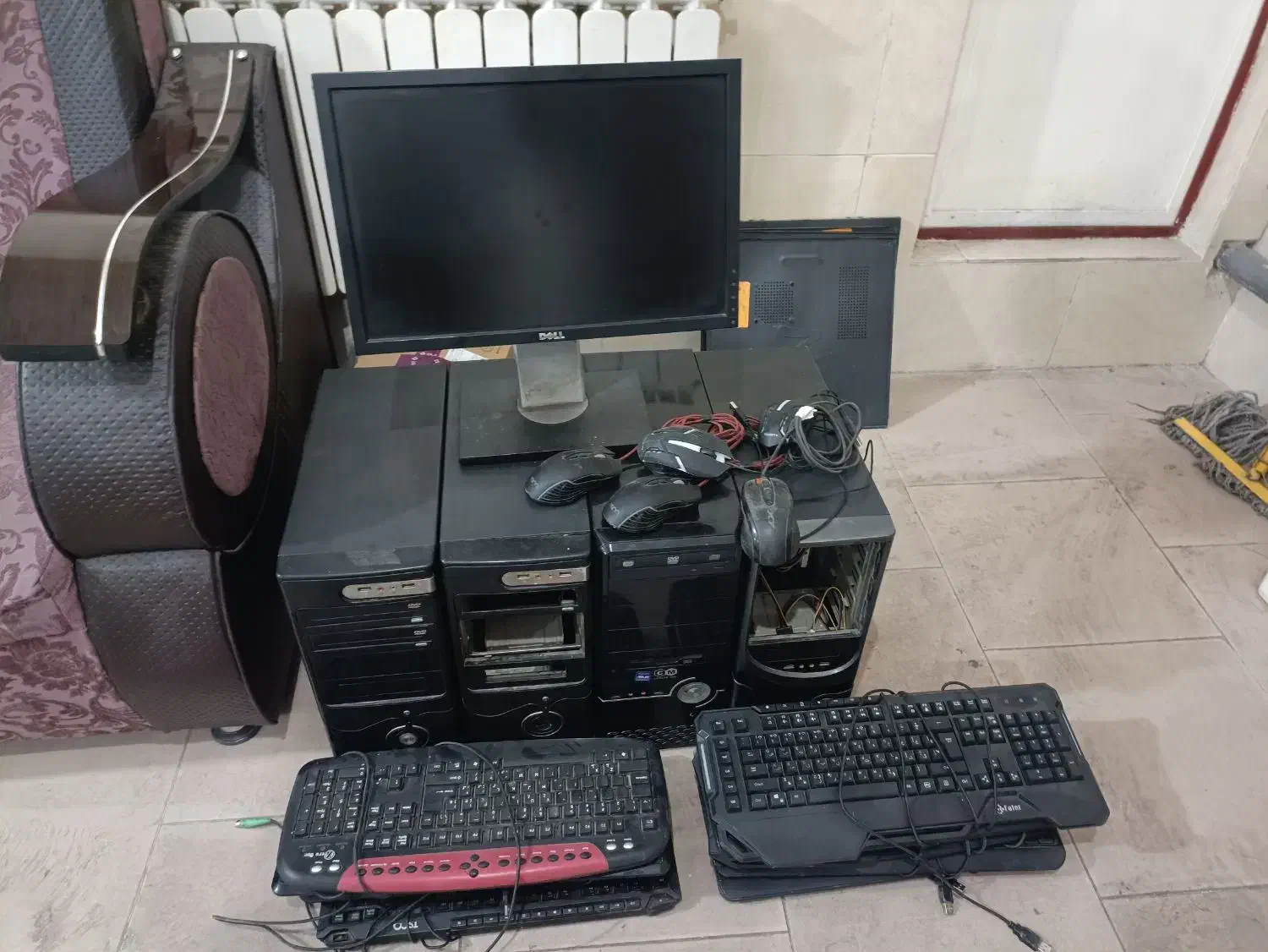 فروش ۴ عدد سیستم گیم نت یک جا|رایانه رومیزی|ارومیه, |دیوار