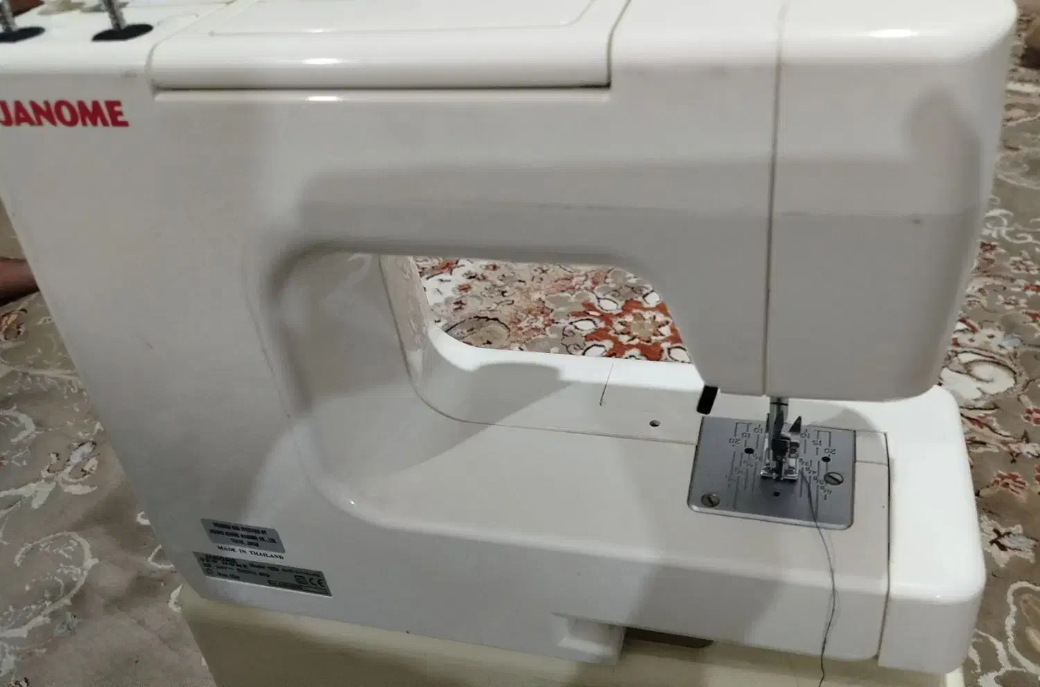 چرخ خیاطی ژانومه|چرخ خیاطی و ریسندگی|قم, ولیعصر|دیوار