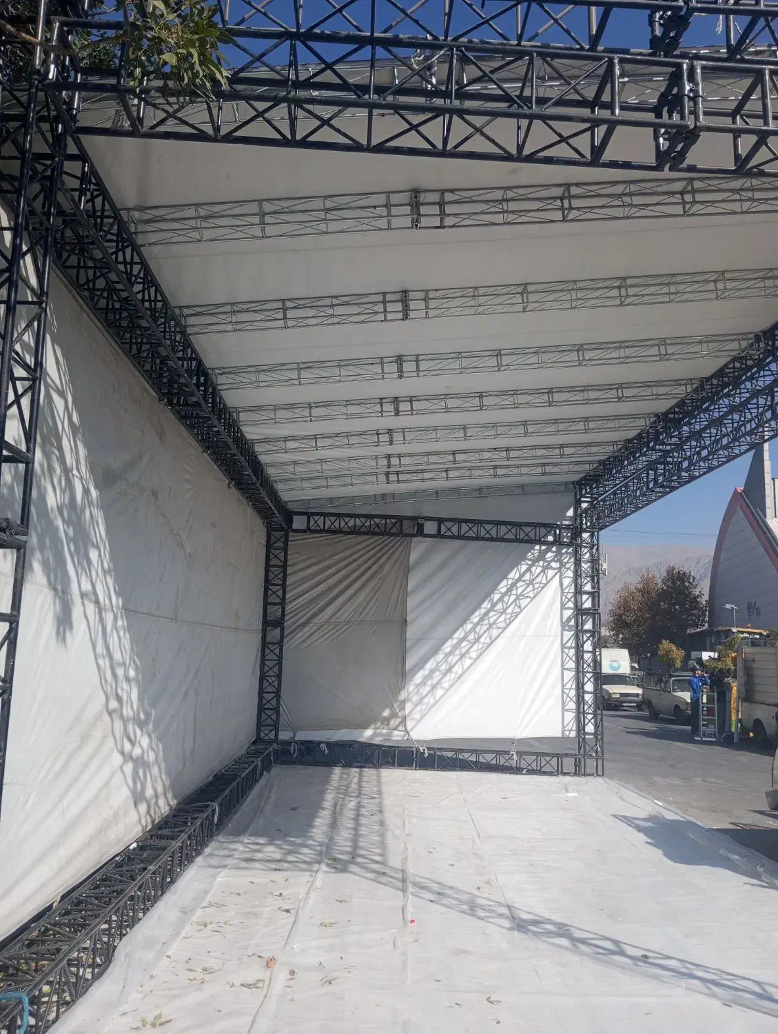 اجاره چادرهای کانتینری و برزنتی نصب  خرید فروش|خدمات پذیرایی، مراسم|تهران, خزانه|دیوار