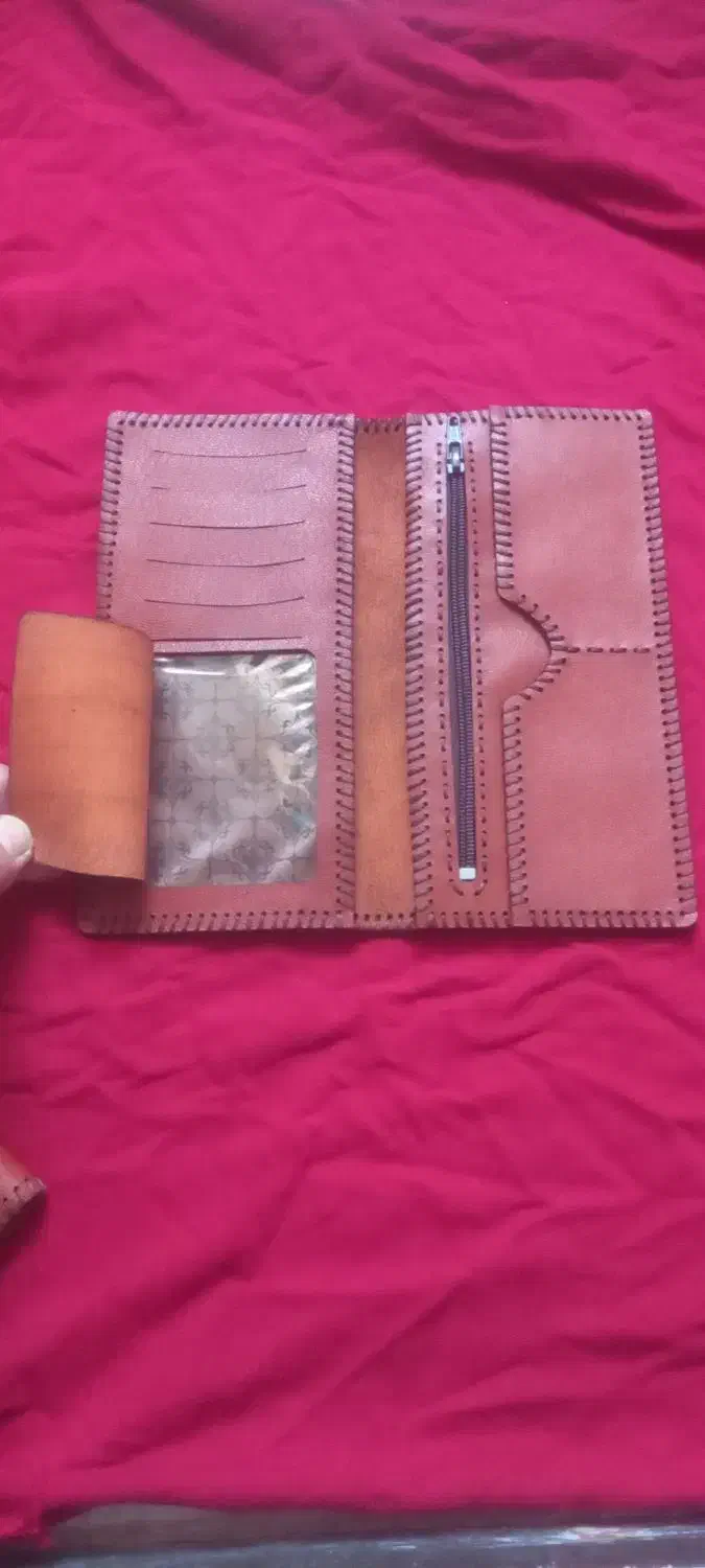 کیف با چرم طبیعی گاوی|کیف، کفش، کمربند|کرمانشاه, |دیوار