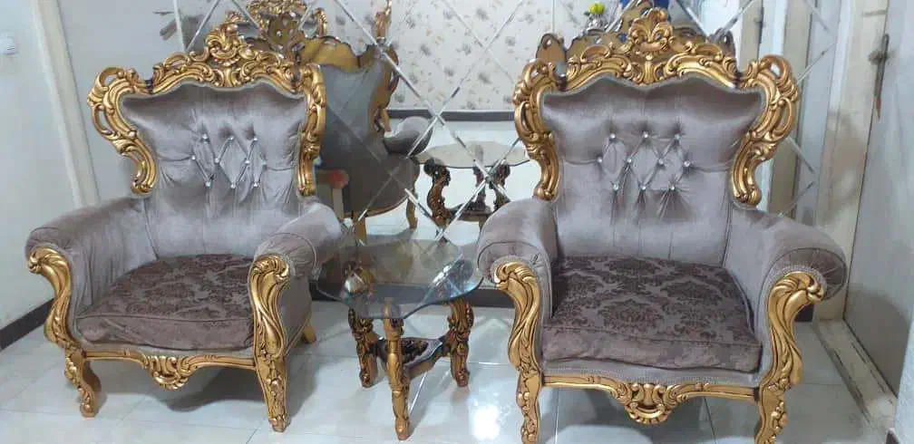 ست کامل مبل استیل|مبلمان خانگی و میز عسلی|اندیشه, اندیشه فاز ۱|دیوار