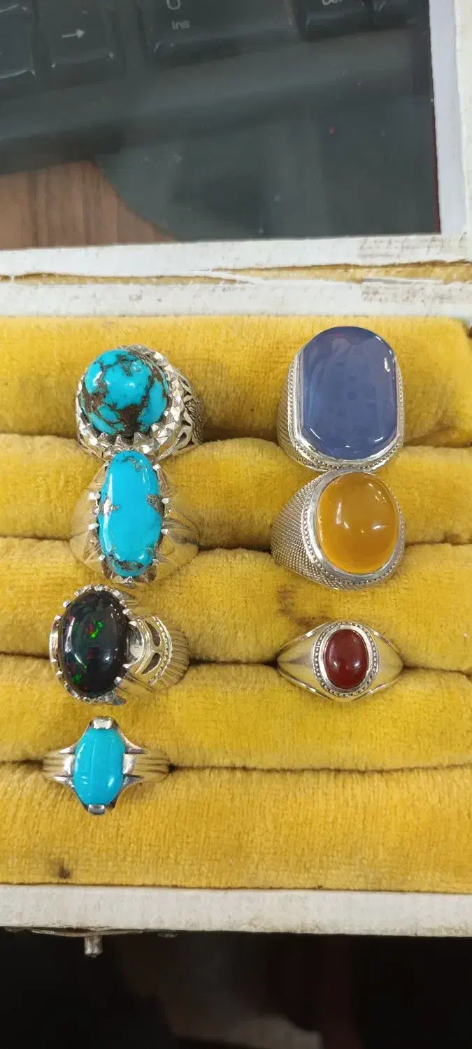 انگشتر نقره دست ساز|جواهرات|قم, ارم|دیوار