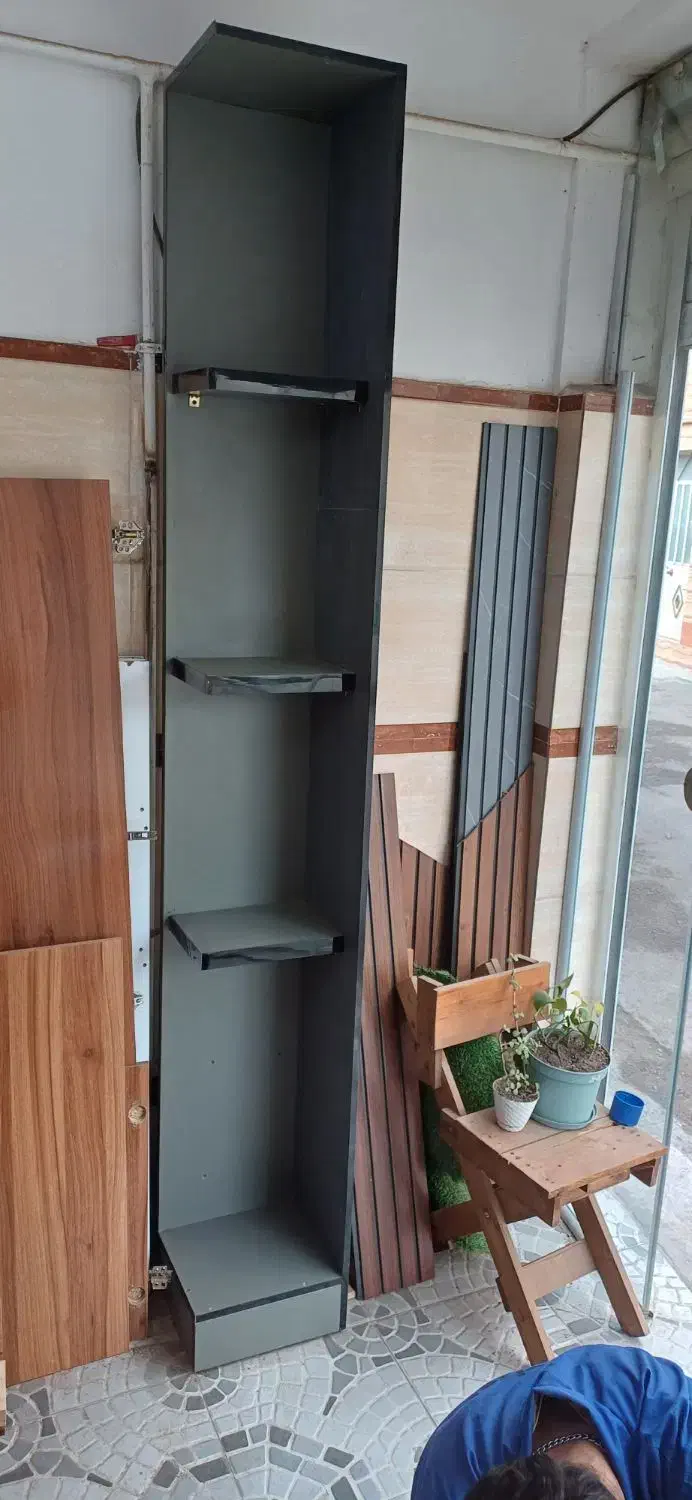 شلف قدی|کتابخانه، شلف، قفسههای دیواری|رشت, پل تالشان|دیوار