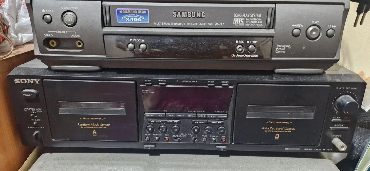 دک و آمپلی فایر اصل ژاپن|کلکسیون اشیاء عتیقه|رشت, لاکانی|دیوار