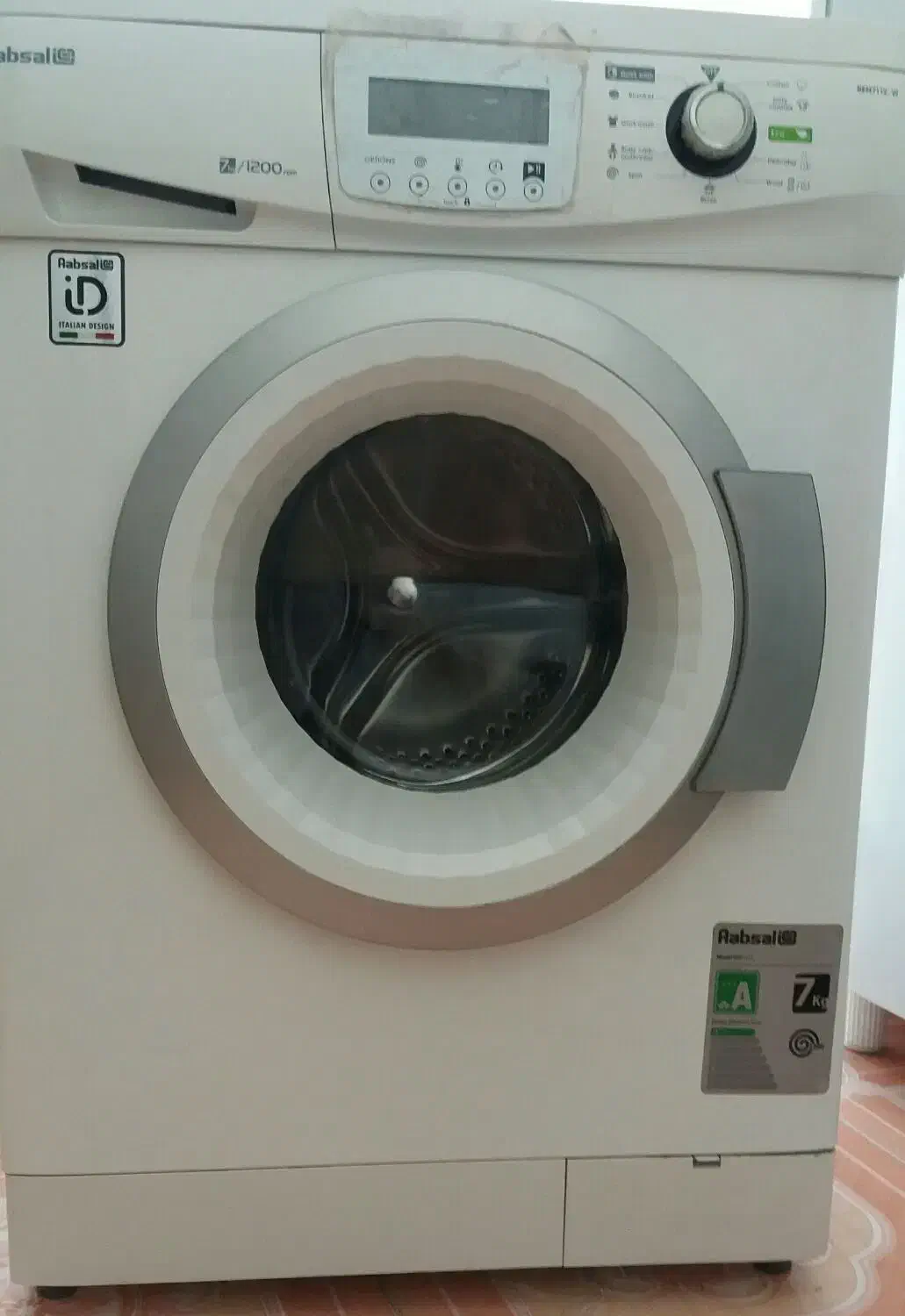 لباسشویی۷ کیلویی Absal|ماشین لباسشویی و خشک‌کن لباس|زیویه, |دیوار