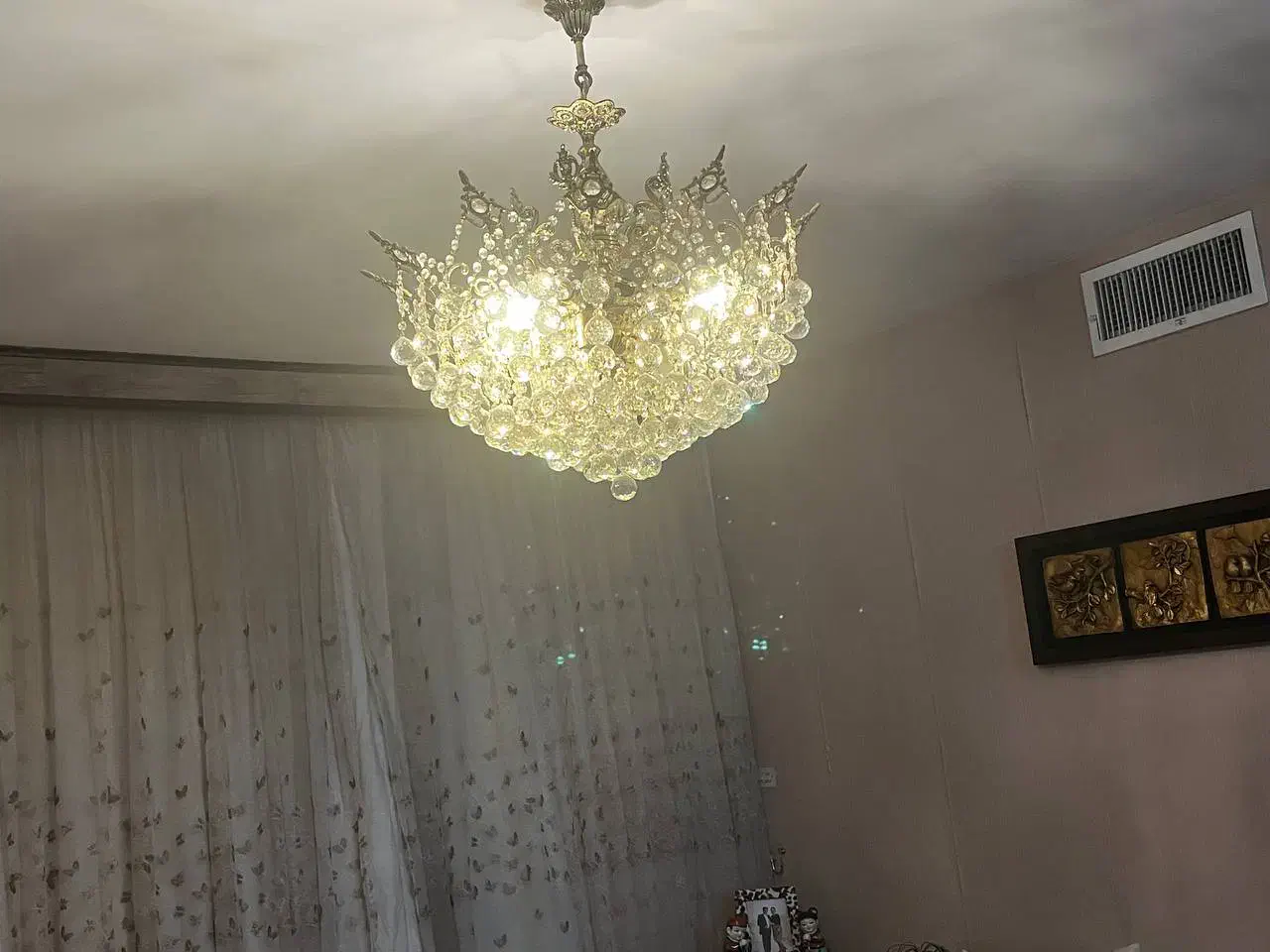 لوستر برنج|لوستر و چراغ آویز|کرج, جهان‌شهر|دیوار