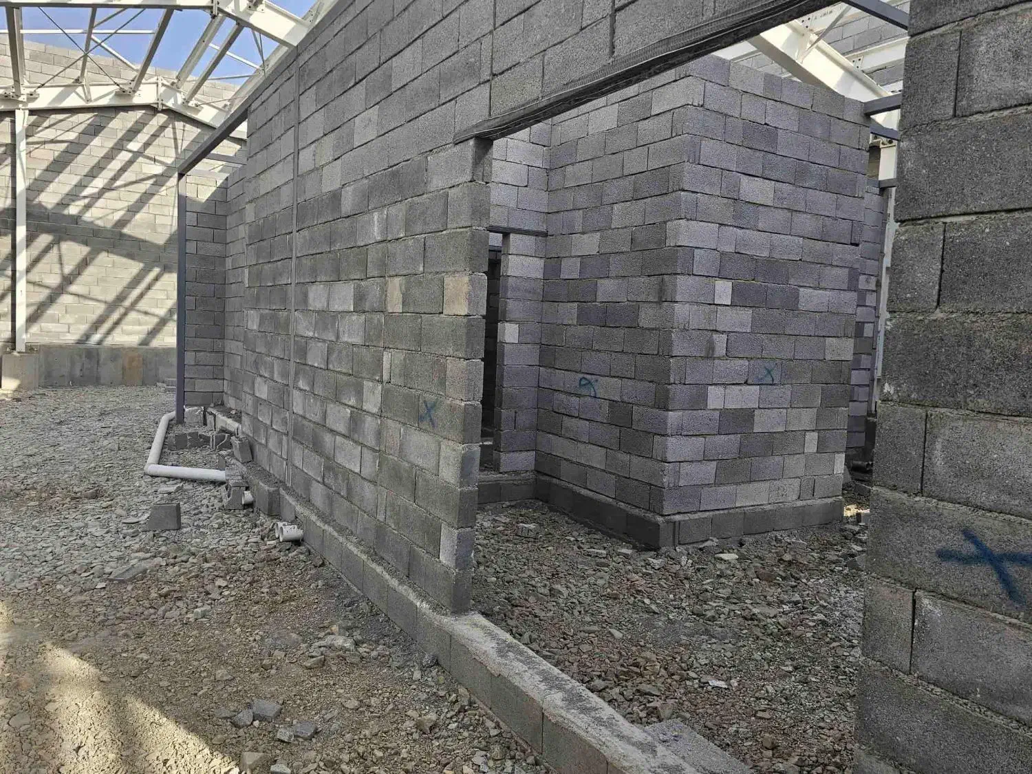 بنایی بلوک چینی|خدمات پیشه و مهارت|رشت, رودباری|دیوار