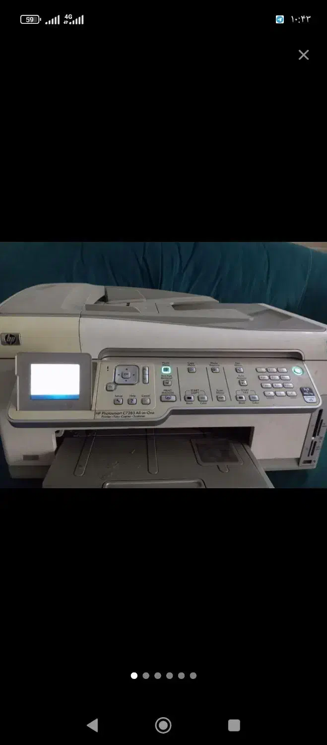 دستگاه  hp photomartc7283|پرینتر، اسکنر، کپی، فکس|رباط‌کریم, رباط‌کریم|دیوار