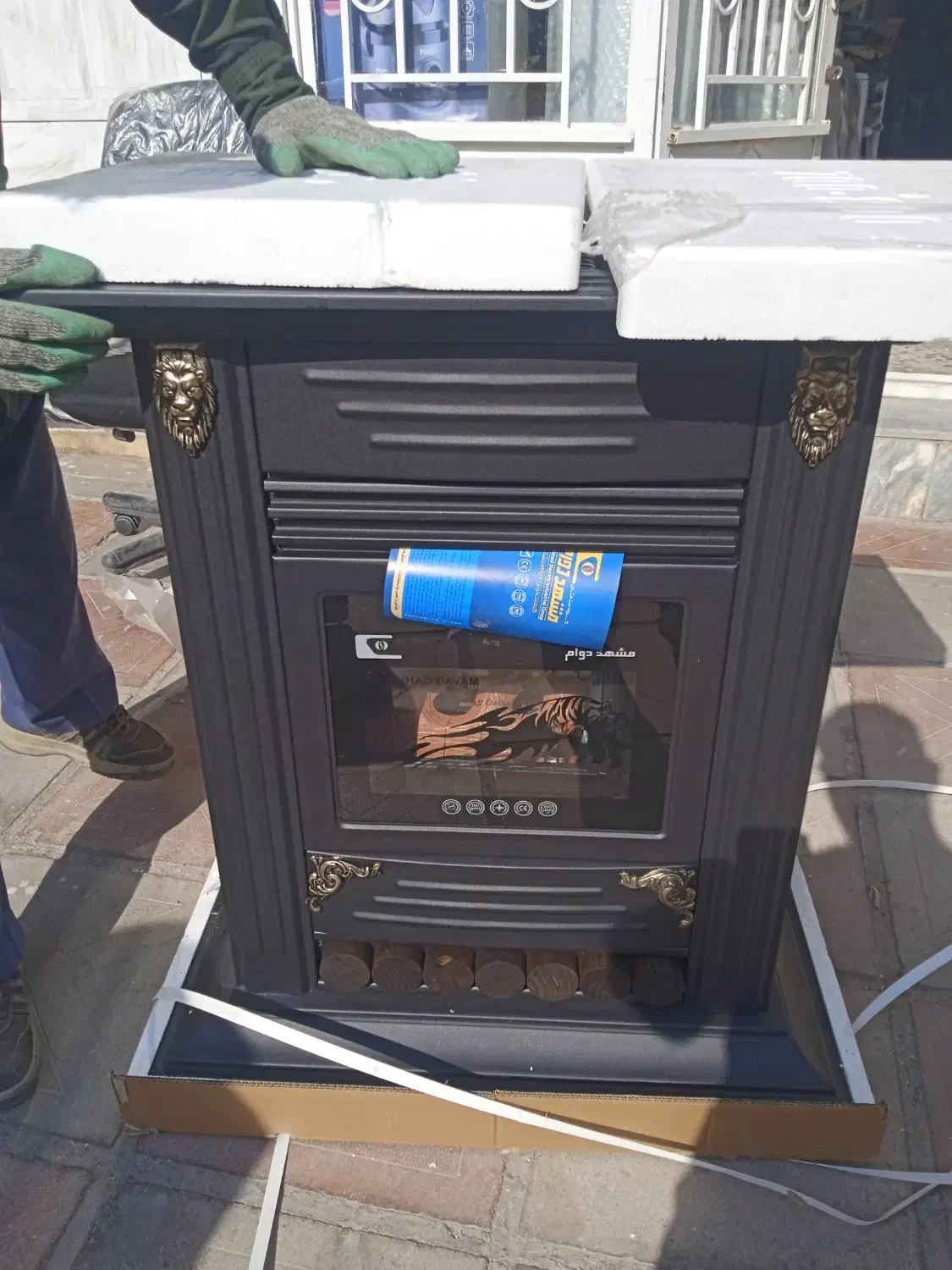 فروش بخاری های شومینه مشهددوام|بخاری، هیتر، شومینه|ایذه, |دیوار