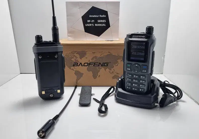 یک جفت بیسیم باوفنگ مدل UV-21 PRO|کوهنوردی و کمپینگ|خرمآباد, |دیوار