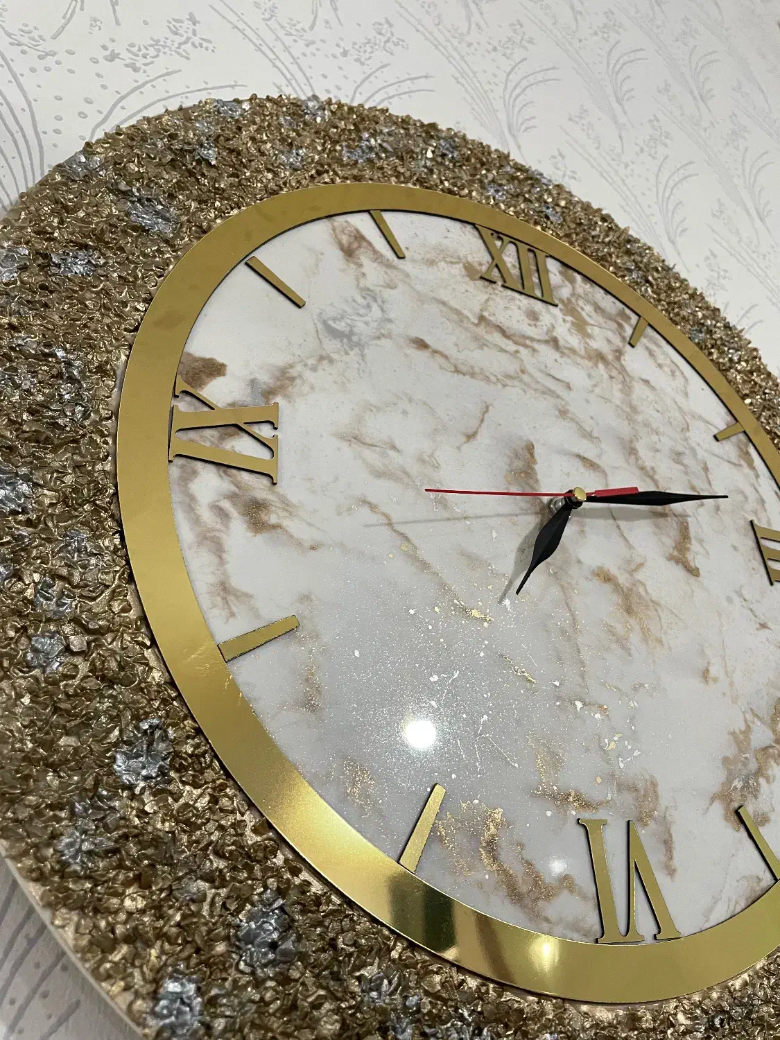 ساعت دیواری رزینی|ساعت دیواری و تزئینی|بدره, |دیوار